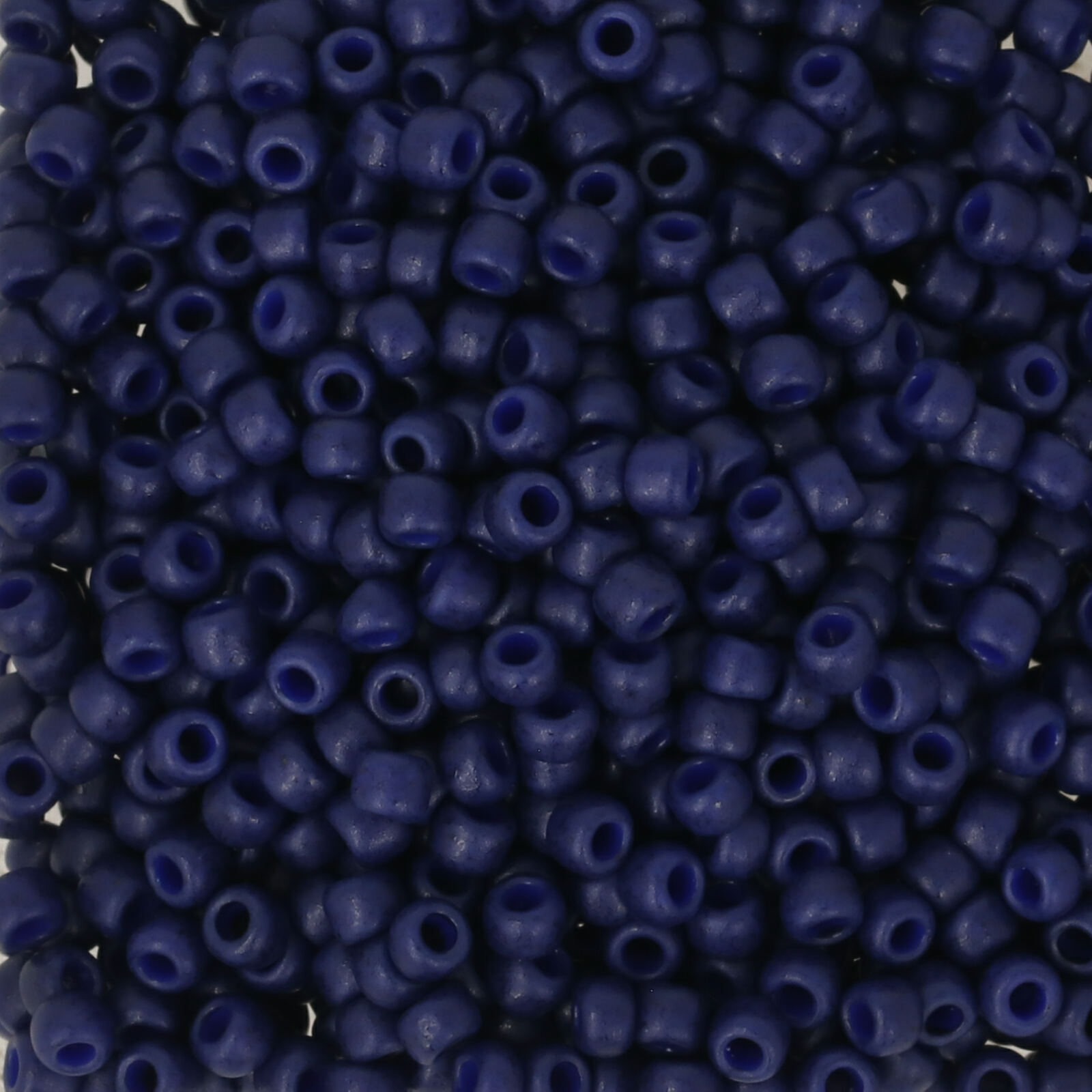 rocaille toho seed beads 11/0 - semi glazed navy blue (2607f) | 10gr