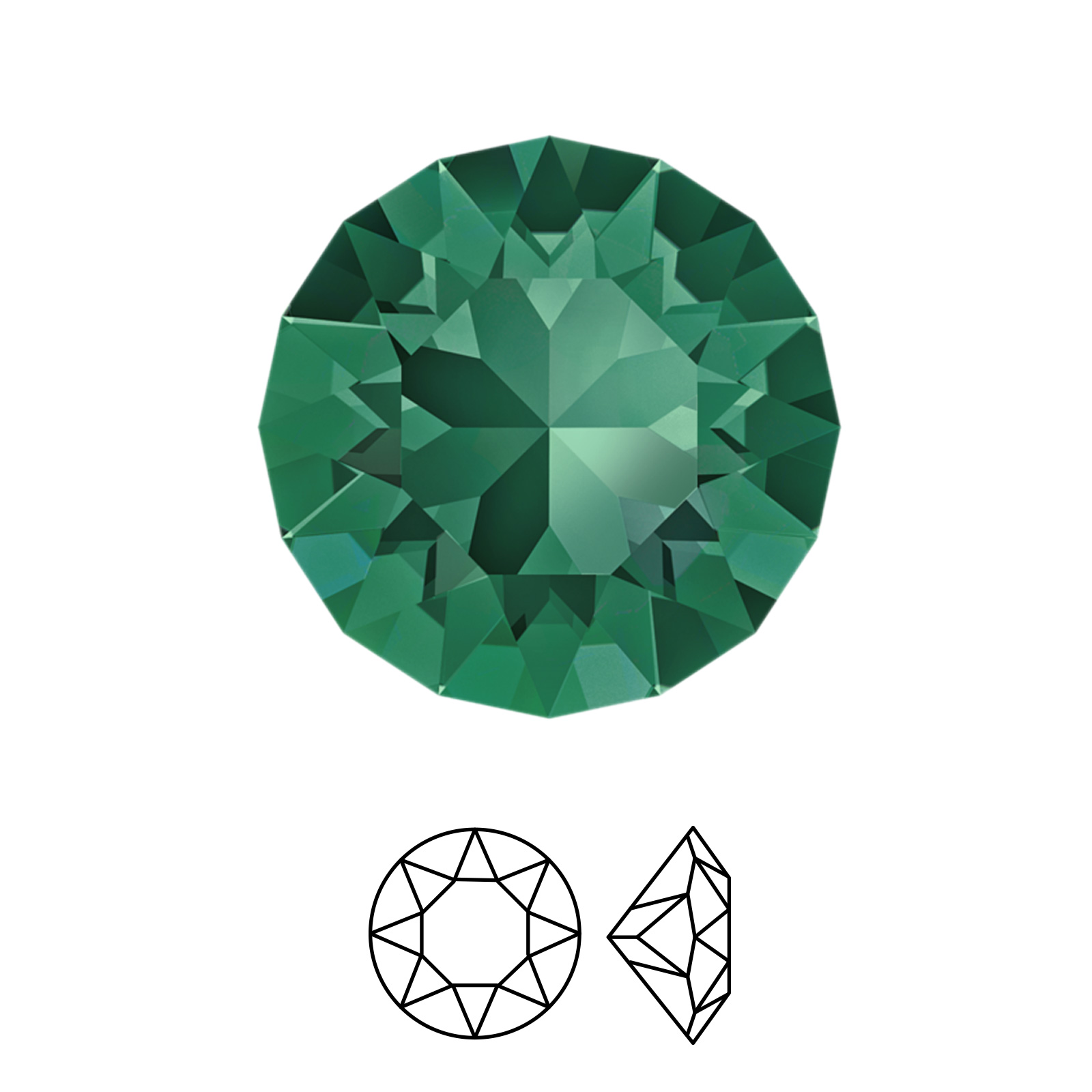 chaton (1088) emerald ss29 (6,14-6,32mm) | 10pc