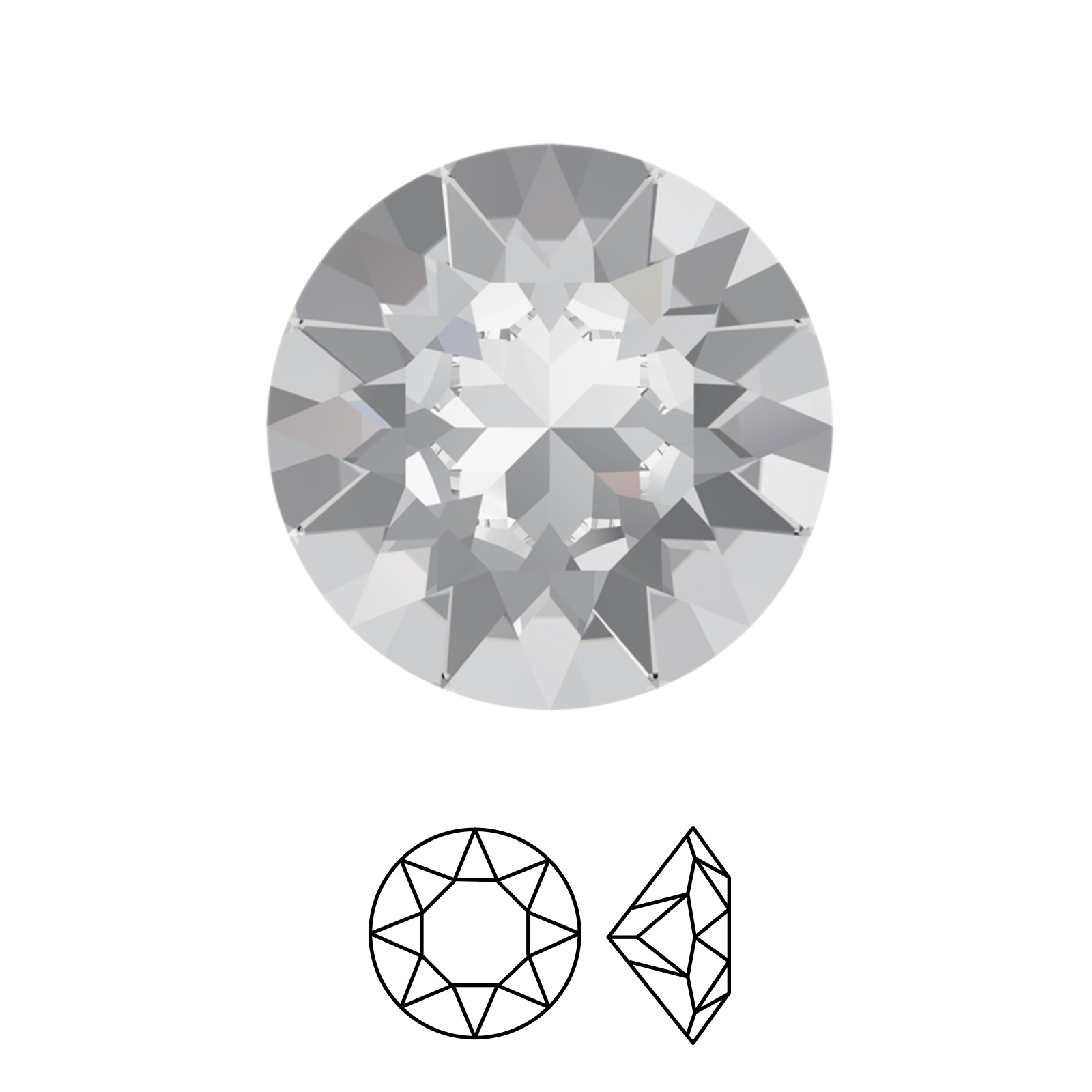 chaton (1088) crystal ss29 (6,14-6,32mm) | 10pc