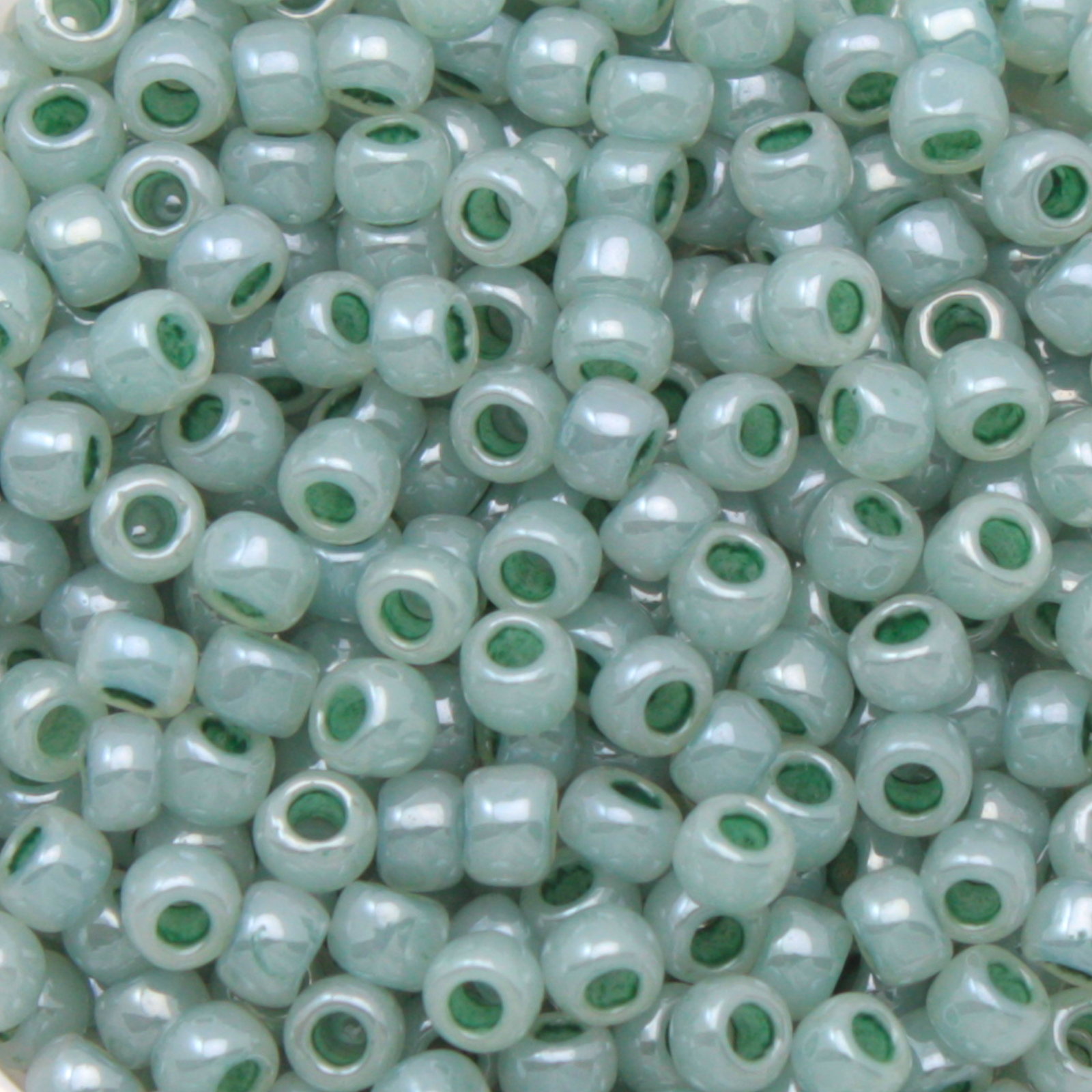 rocaille toho seed beads 8/0 - ceylon dark seafoam (915) | 10gr