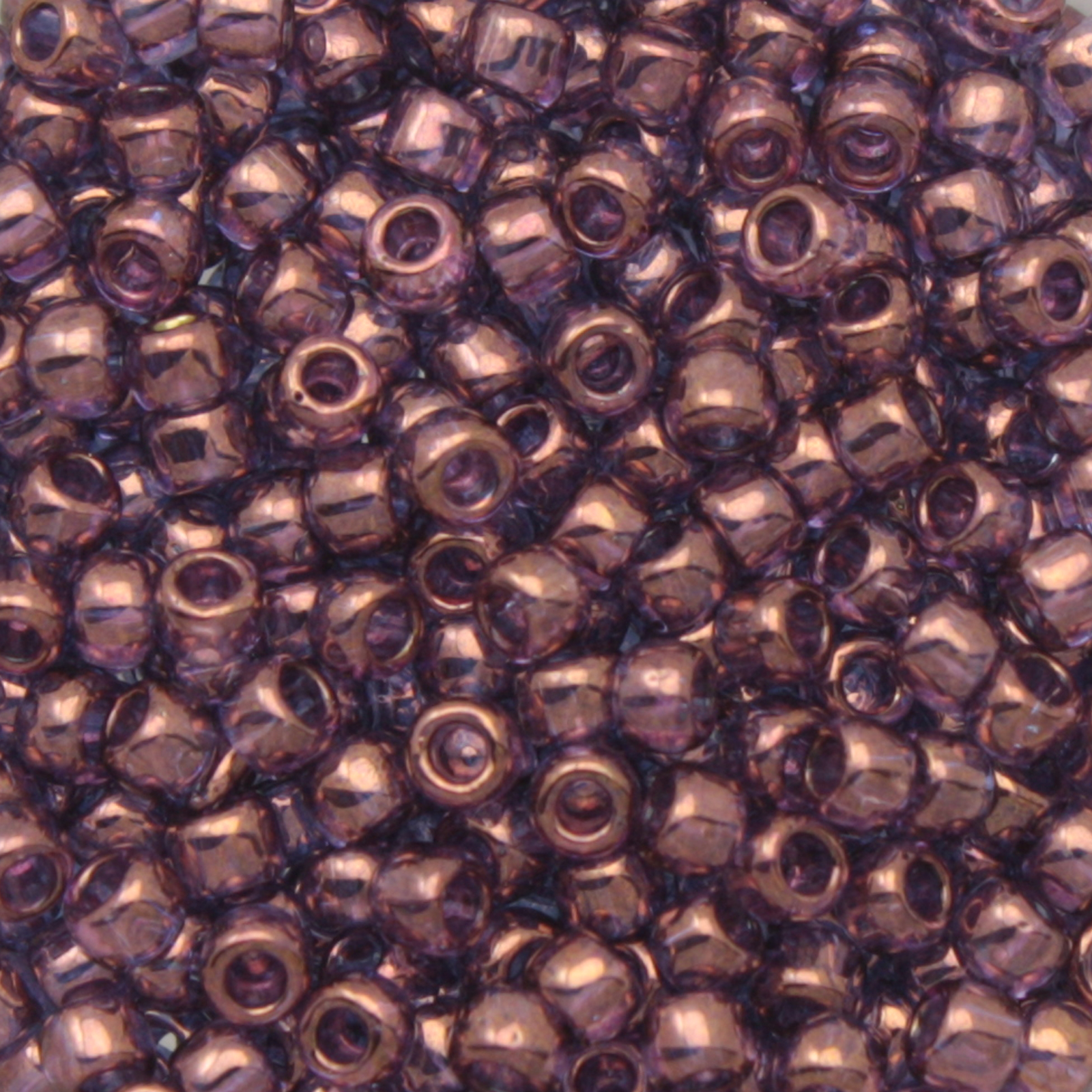 rocaille toho seed beads 8/0 - gold lustered lillac (202) | 10gr
