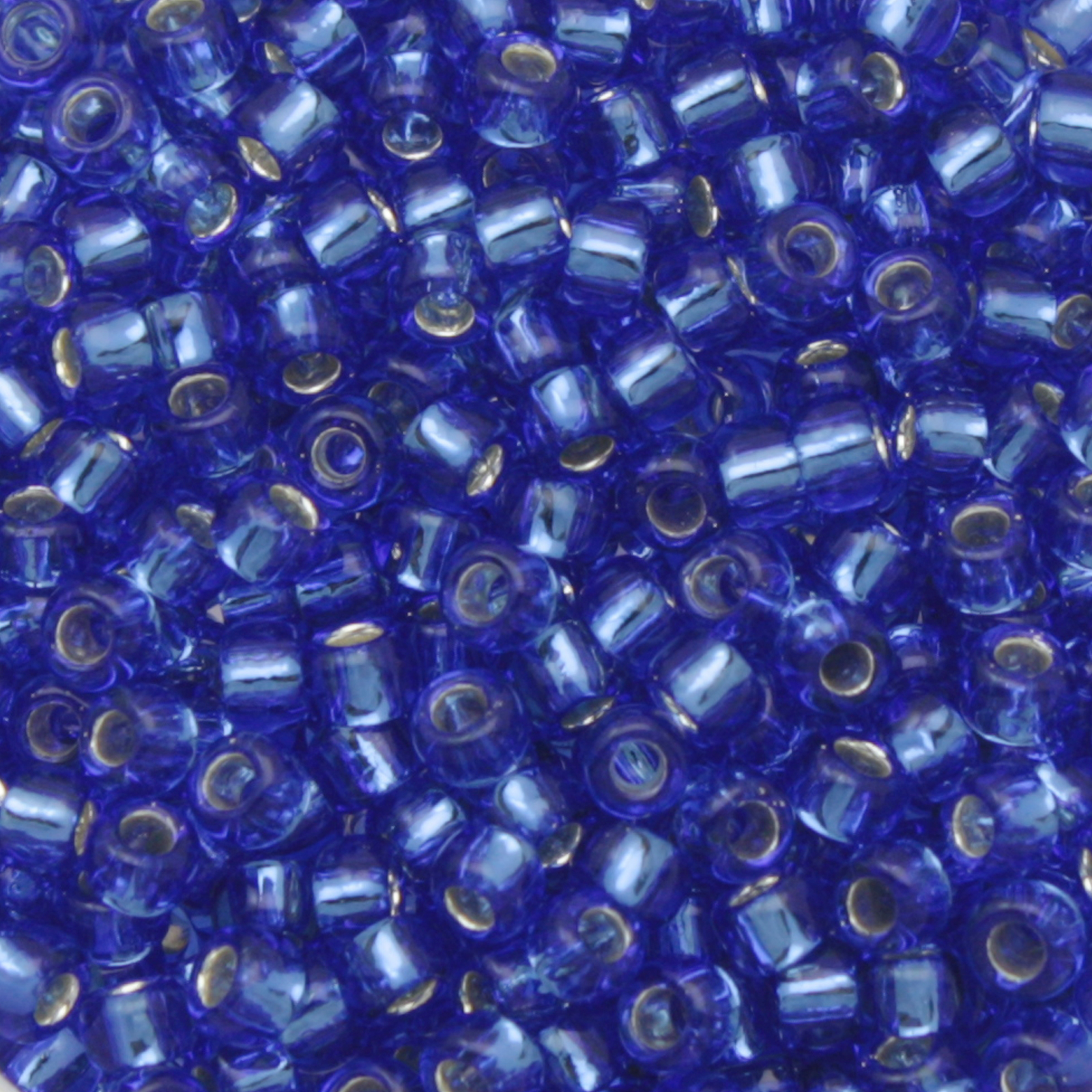 saatperlen toho 8/0 silver-lined sapphire (35) | 10gr