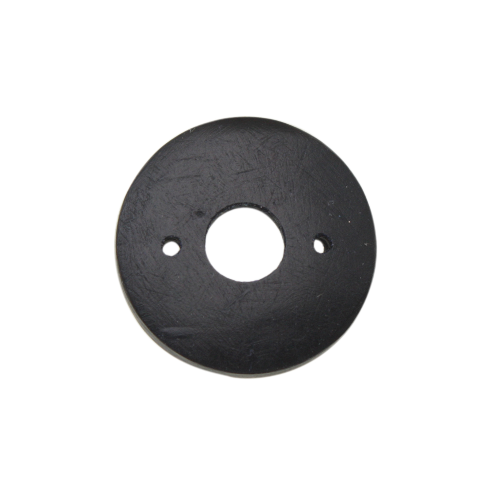 black dyed coconut wood link donut 2 hole 28mm | 5pc