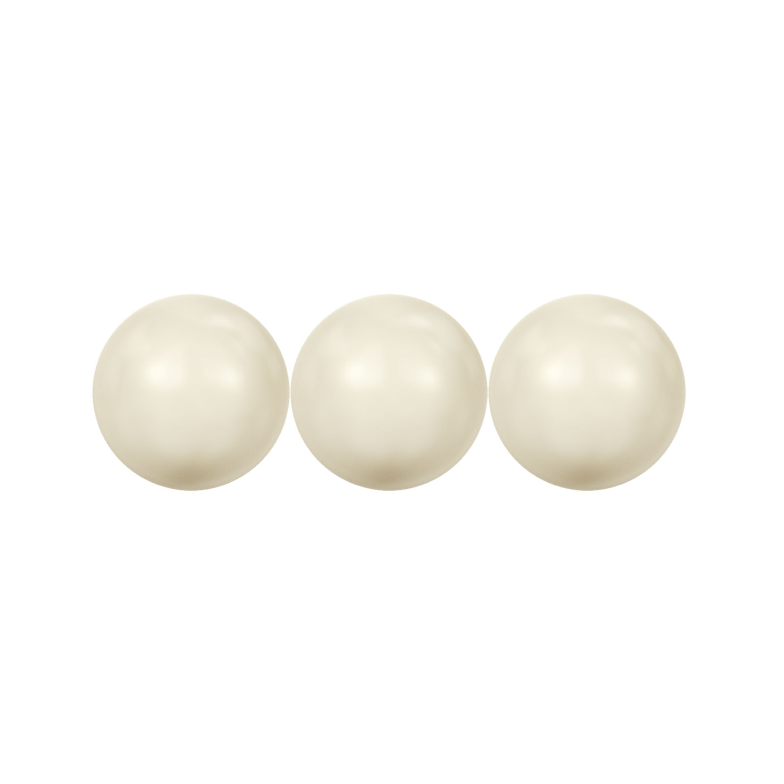 round pearl (5810) cream 4mm | 20pc