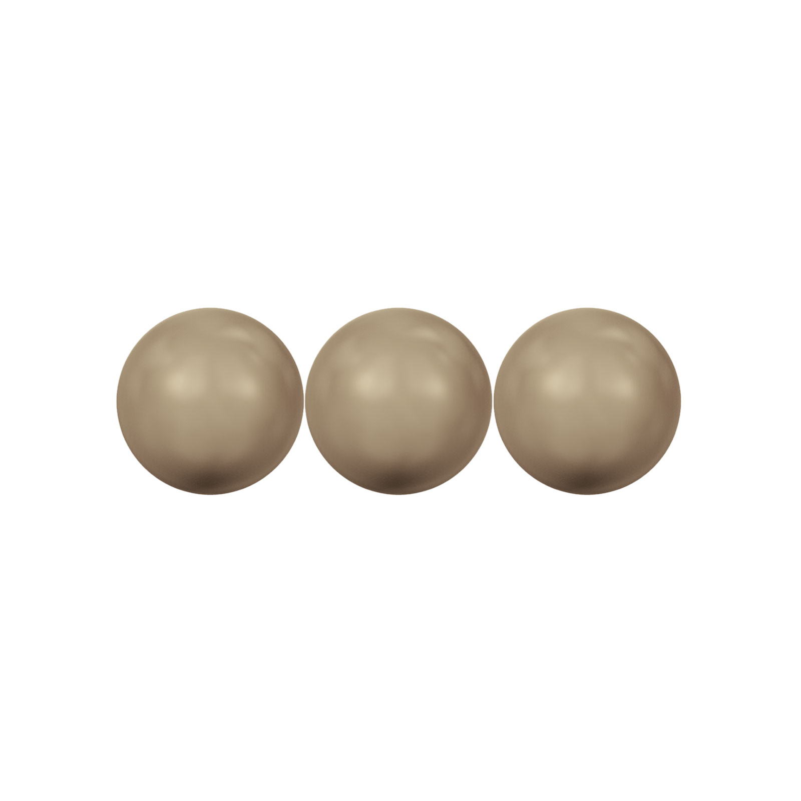 round pearl (5810) bronze 3mm | 40pc