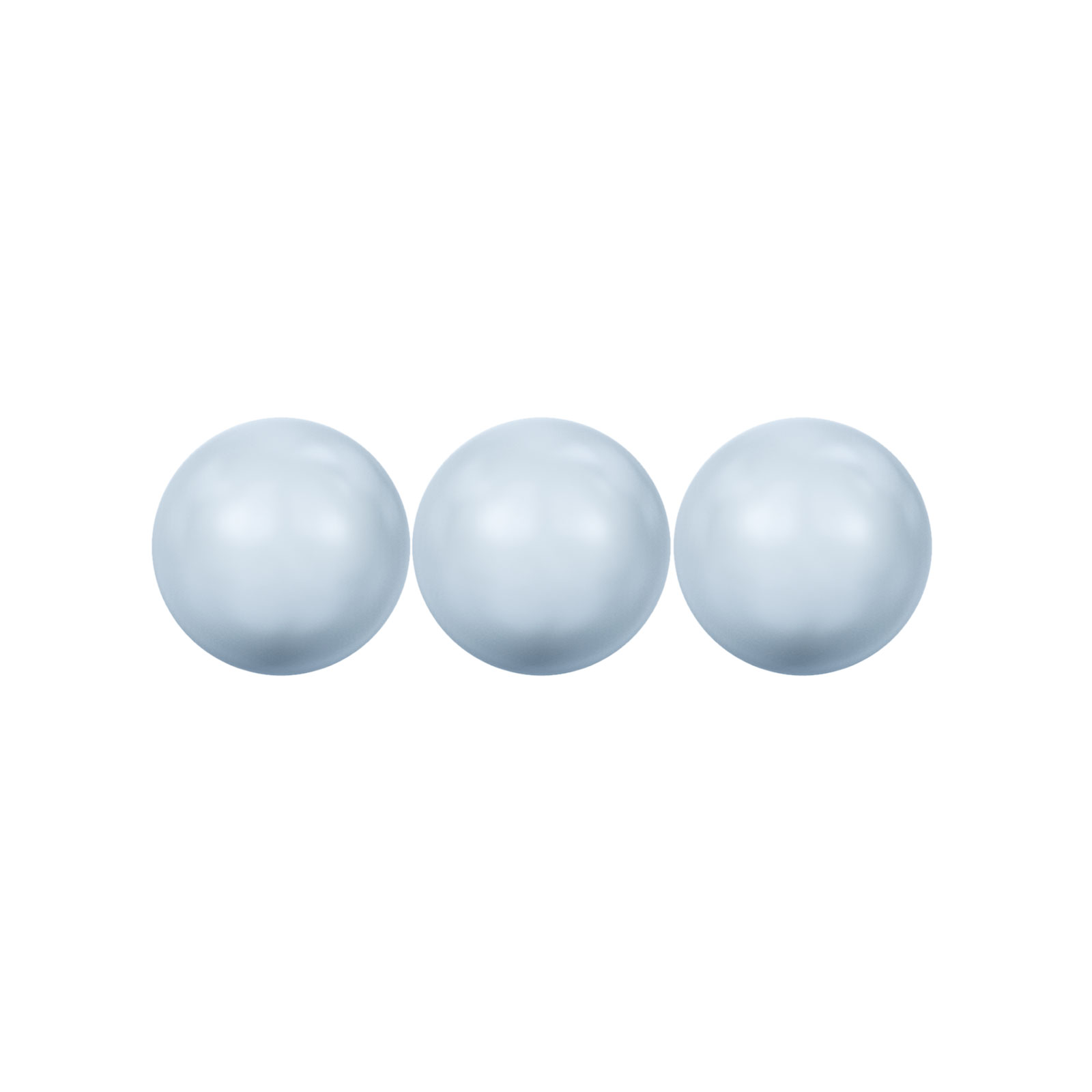 round pearl (5810) light blue 3mm | 40pc