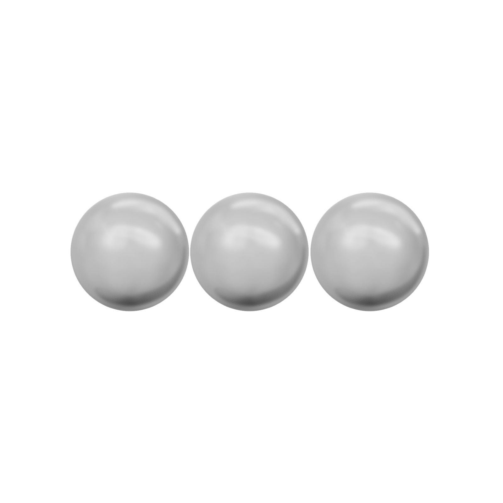 runde perlen (5810) light grey 3mm | 40st