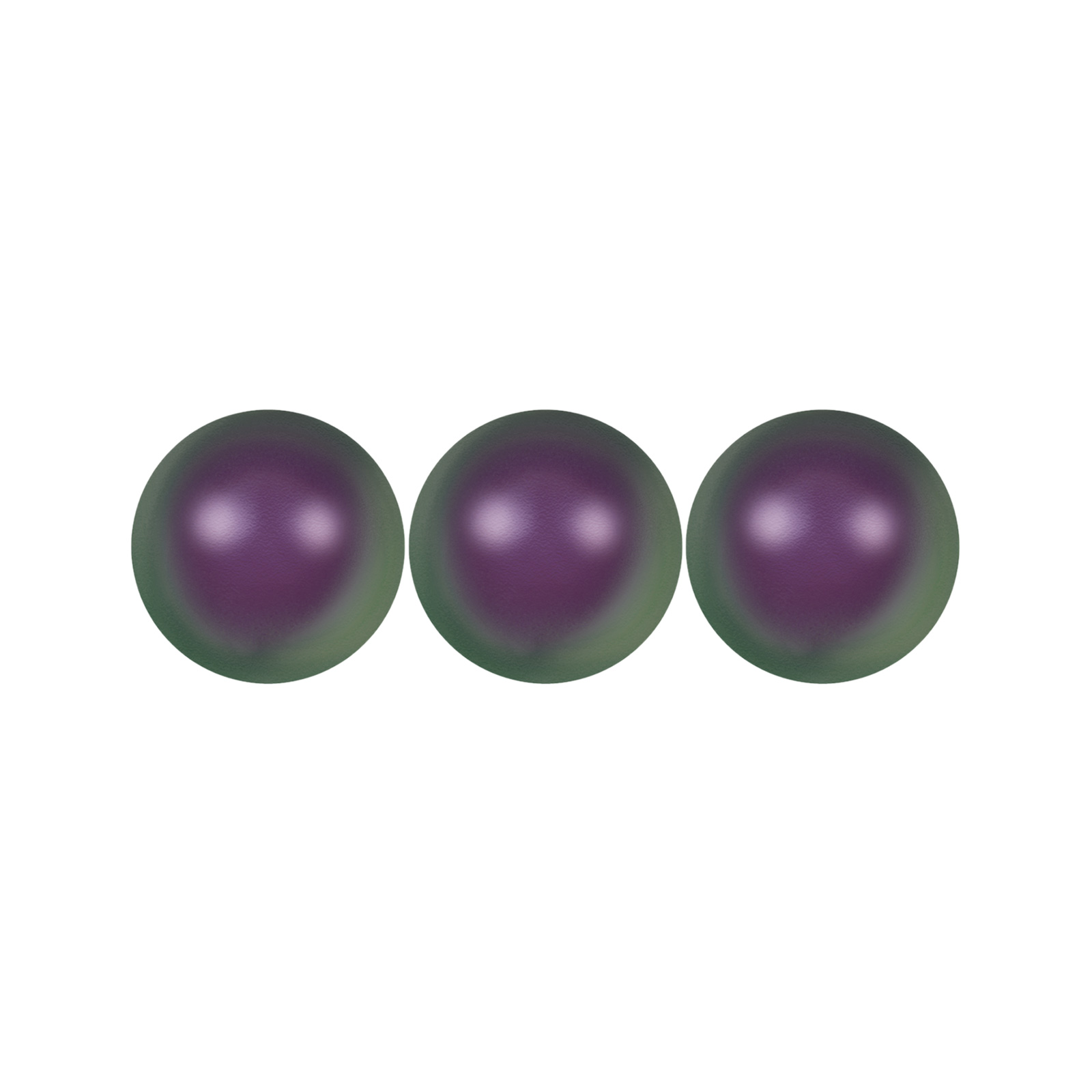 runde perlen (5810) iridiscent purple 4mm | 20st