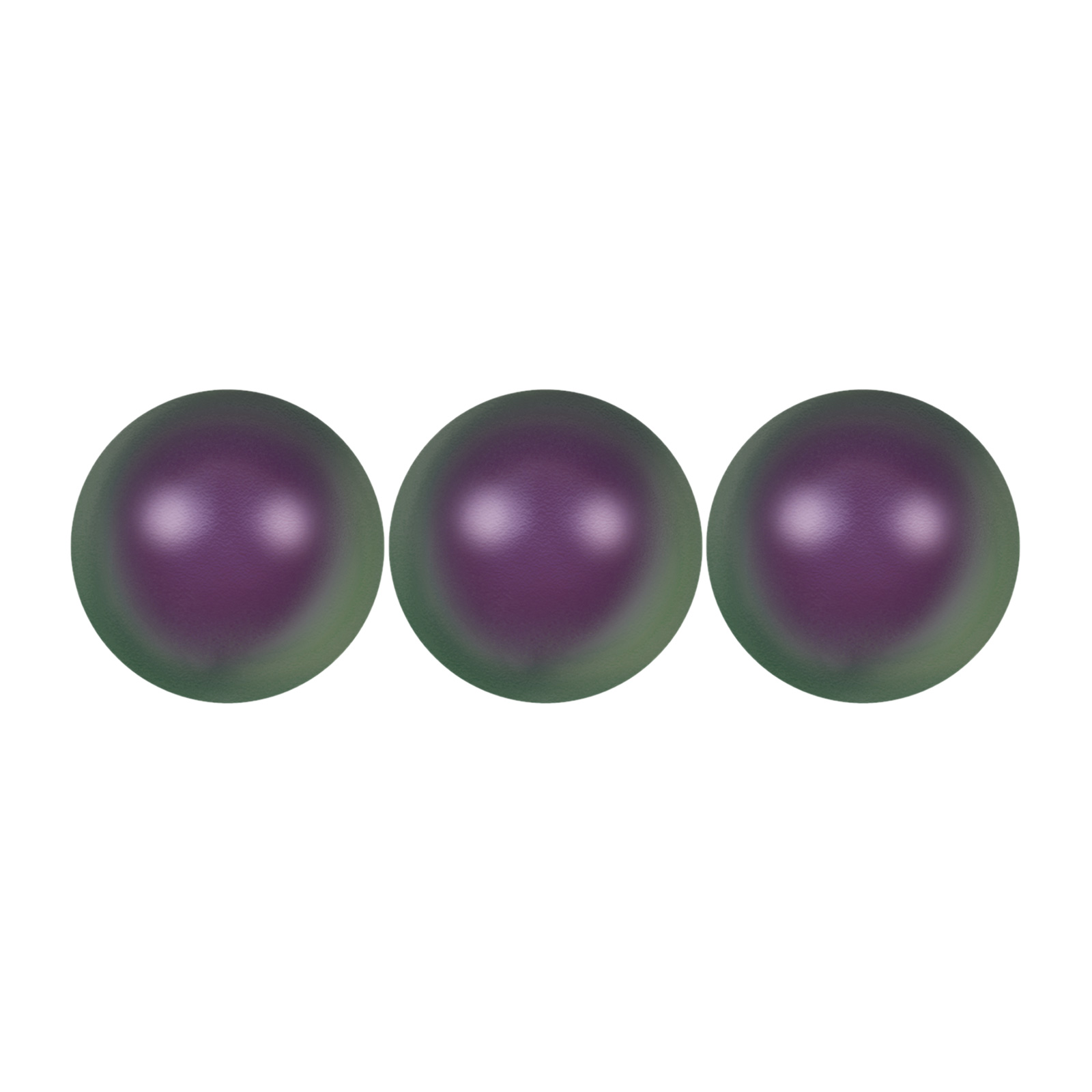 runde perlen (5810) iridiscent purple 8mm | 10st