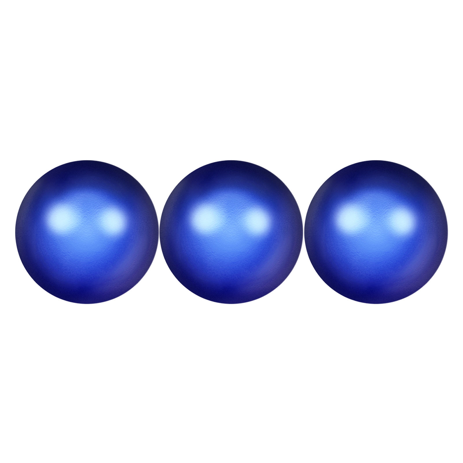 round pearl (5810) iridiscent dark blue pearl 10mm | 5pc