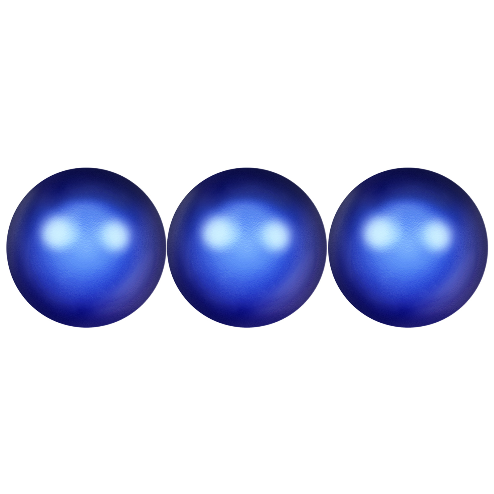 round pearl (5810) iridiscent dark blue pearl 12mm | 4pc