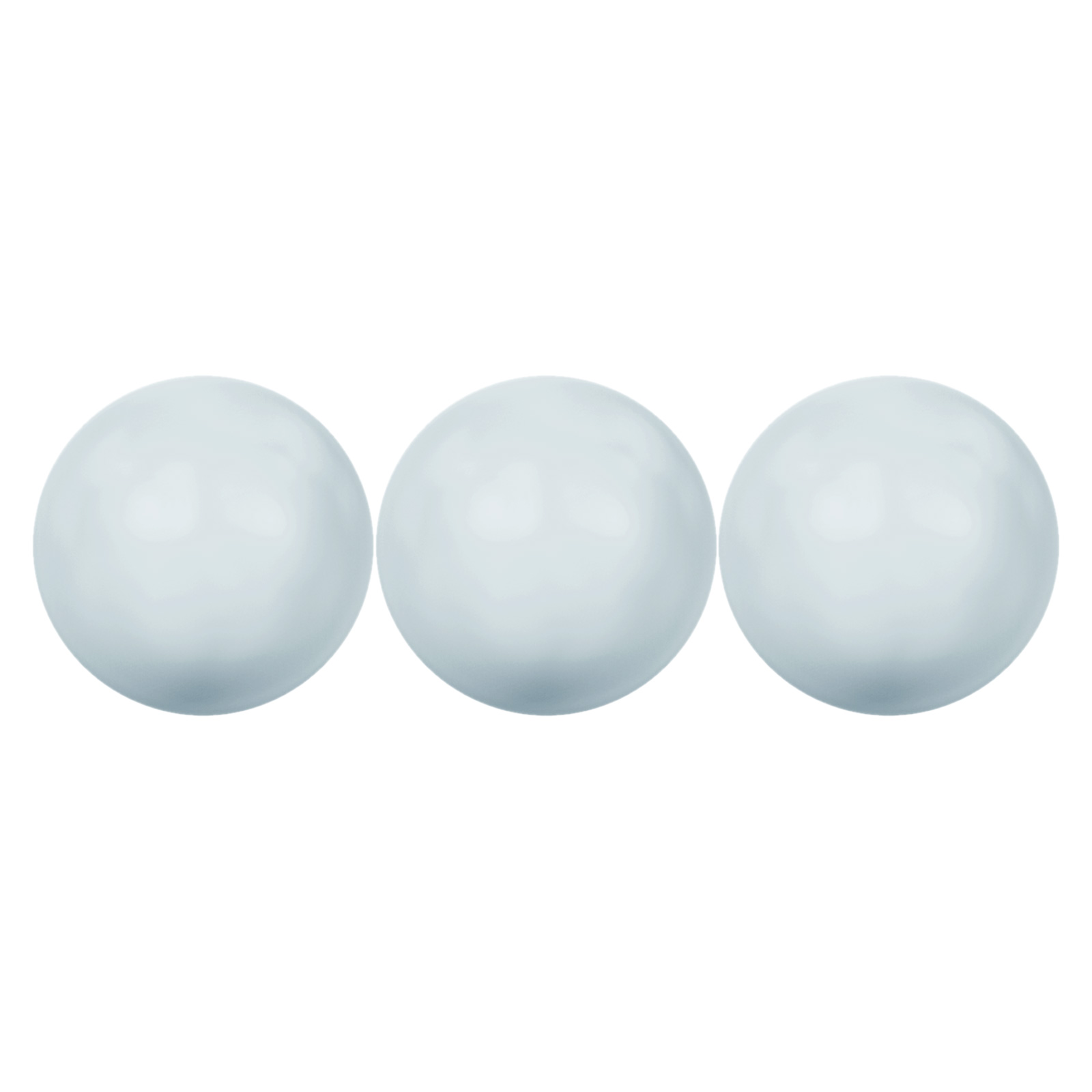 round pearl (5810) pastel blue 10mm | 5pc