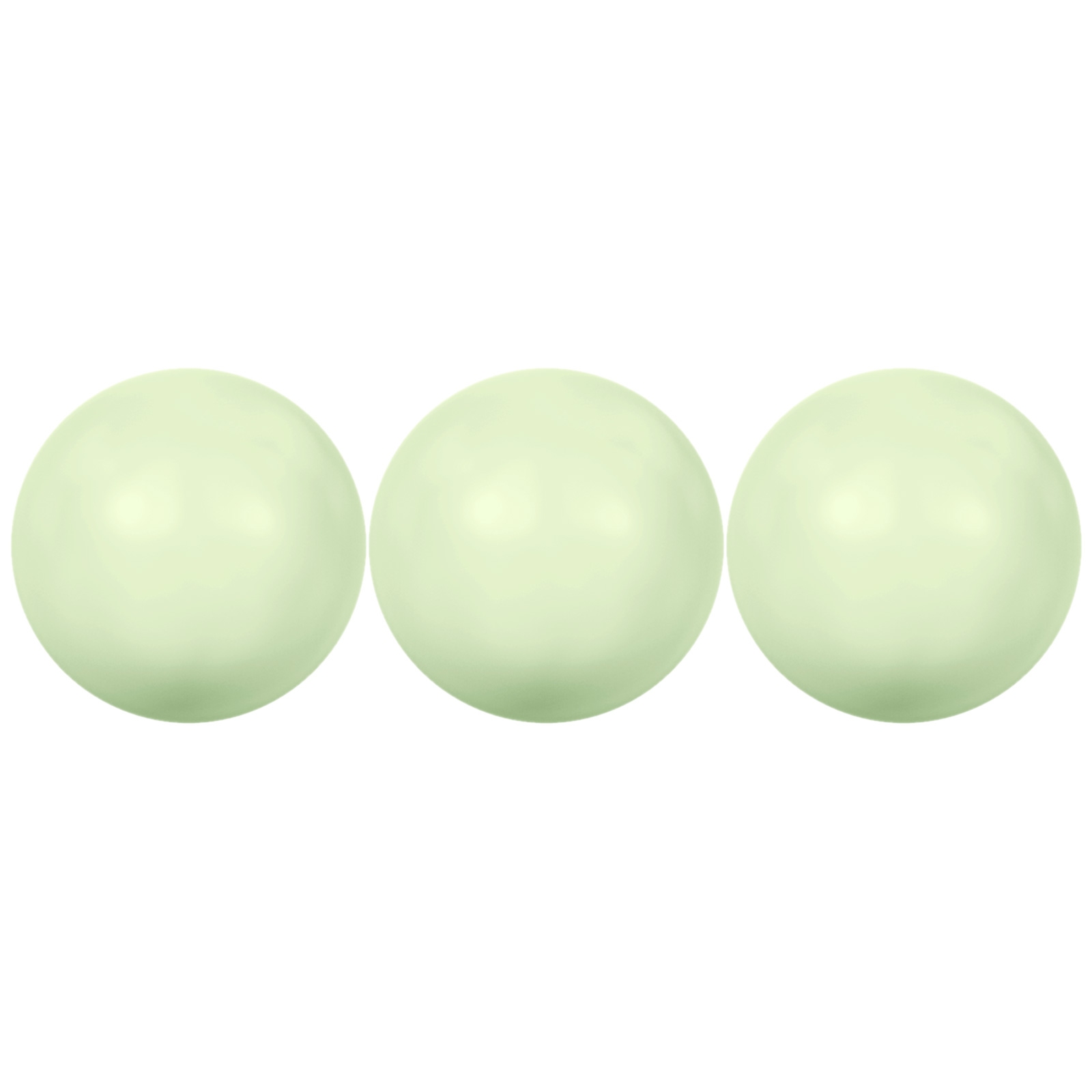 round pearl (5810) pastel green 12mm | 4pc