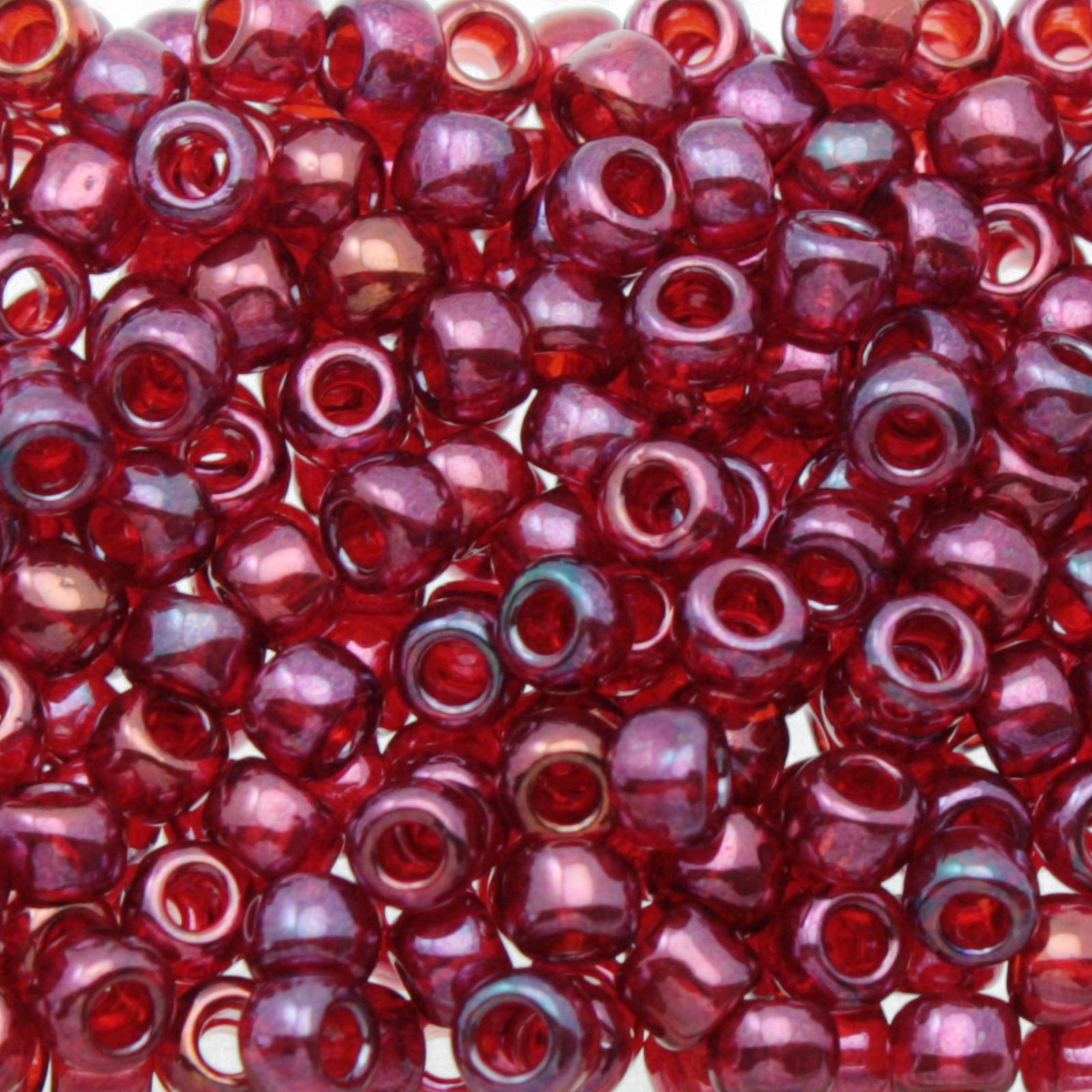 rocaille toho seed beads 6/0 - gold lustered raspberry (332) | 10gr
