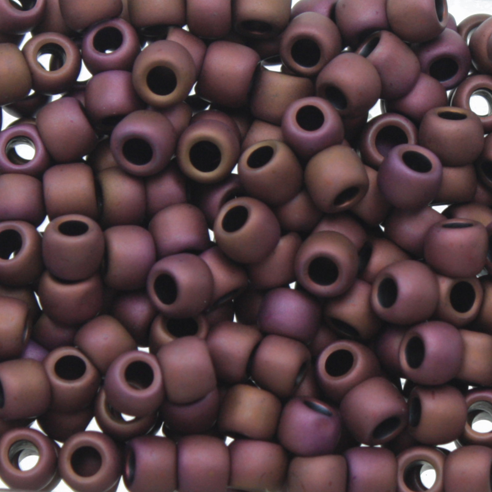 saatperlen toho 6/0 matte color mauve mocha (703) | 10gr