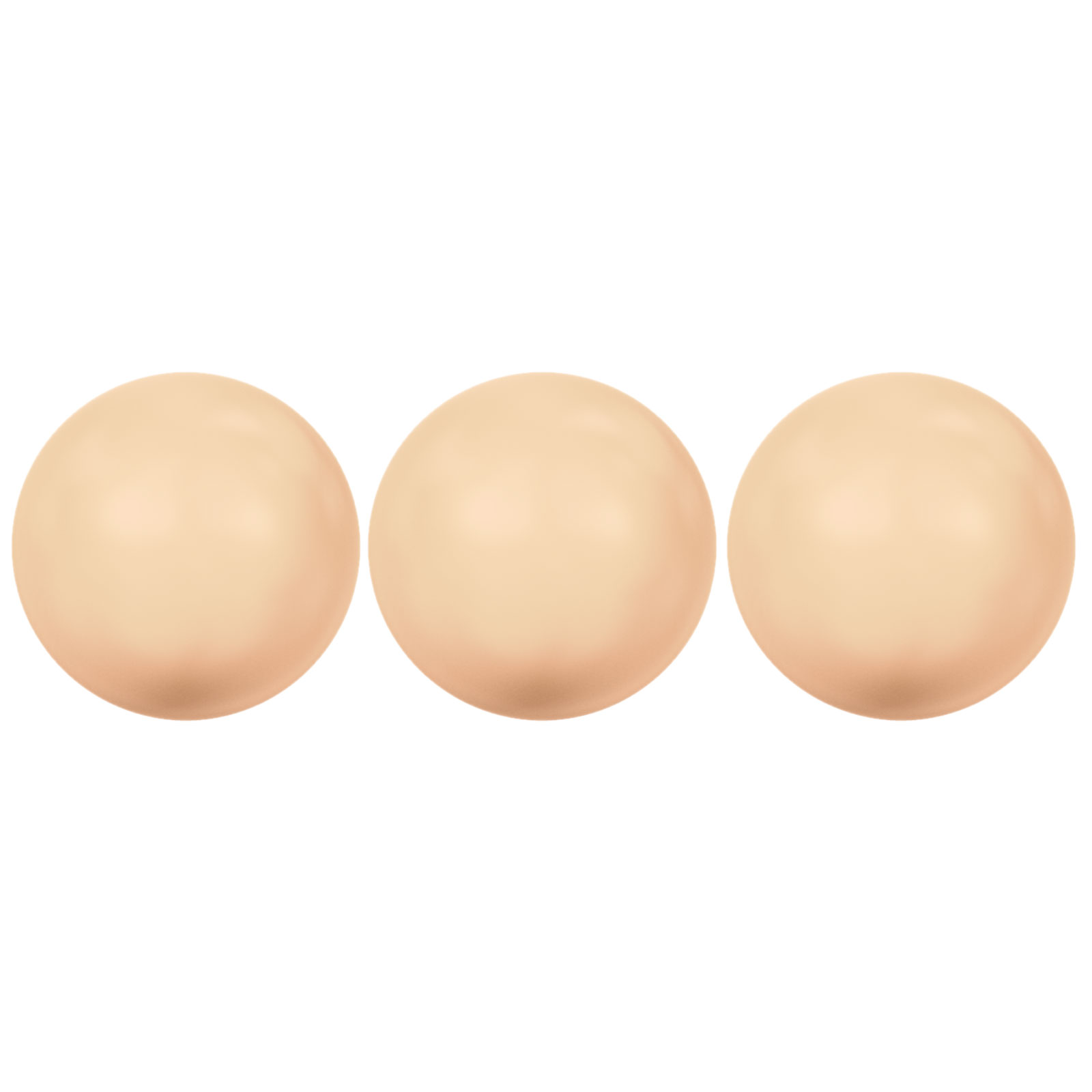 round pearl (5810) peach 12mm | 4pc