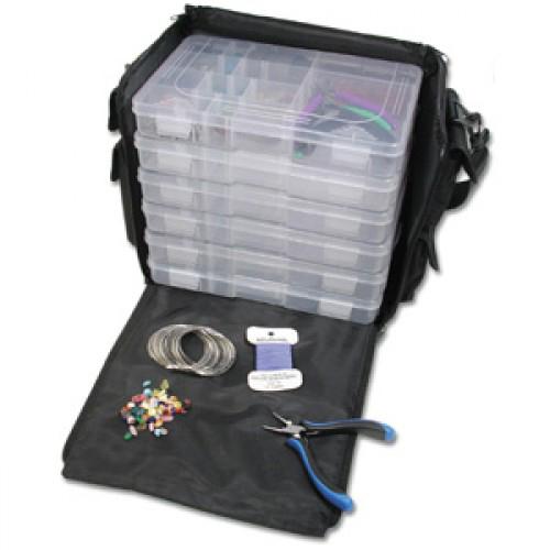 beads and findings bag organizer traveler 28x20x26cm | 1pc