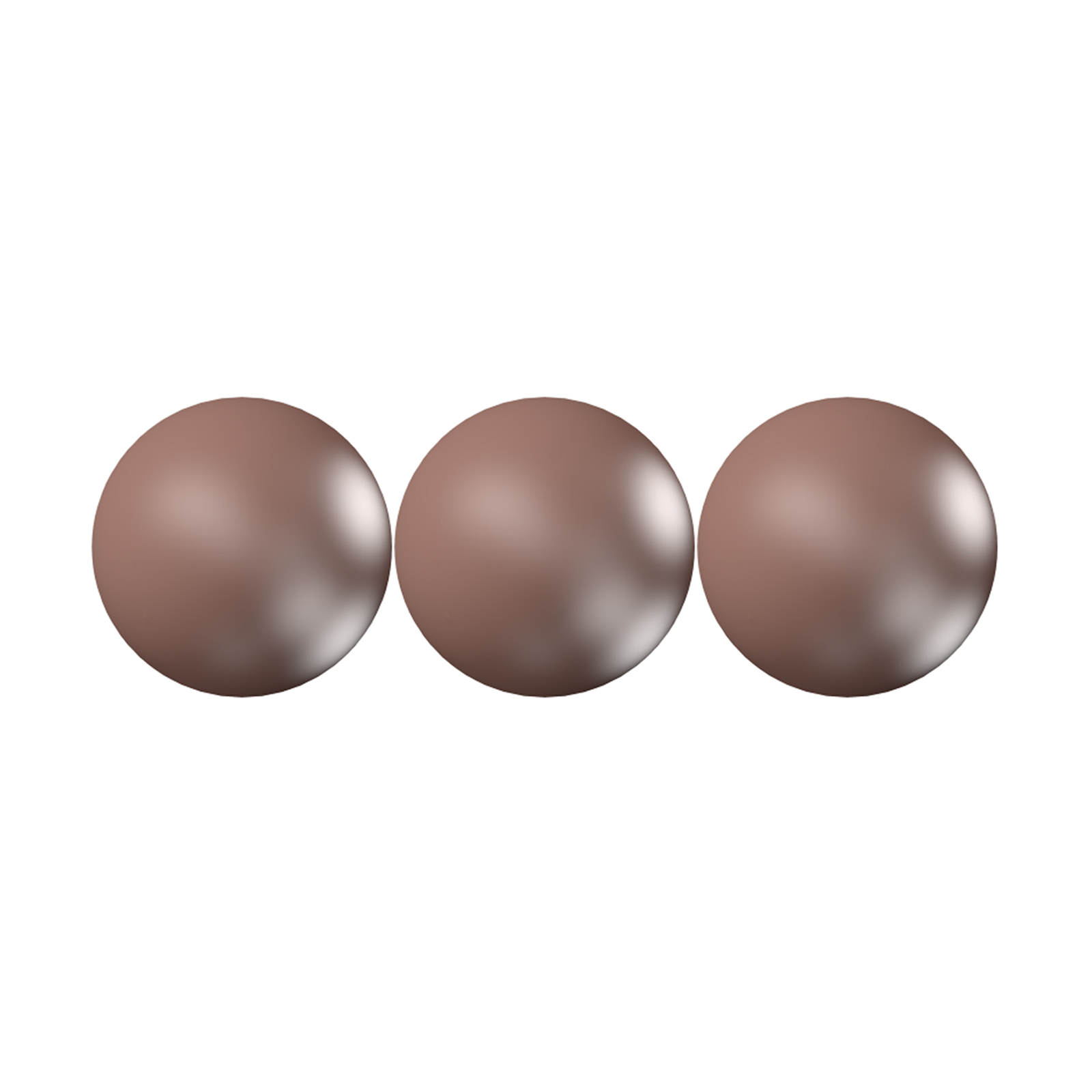 runde perlen (5810) velvet brown 6mm | 20st
