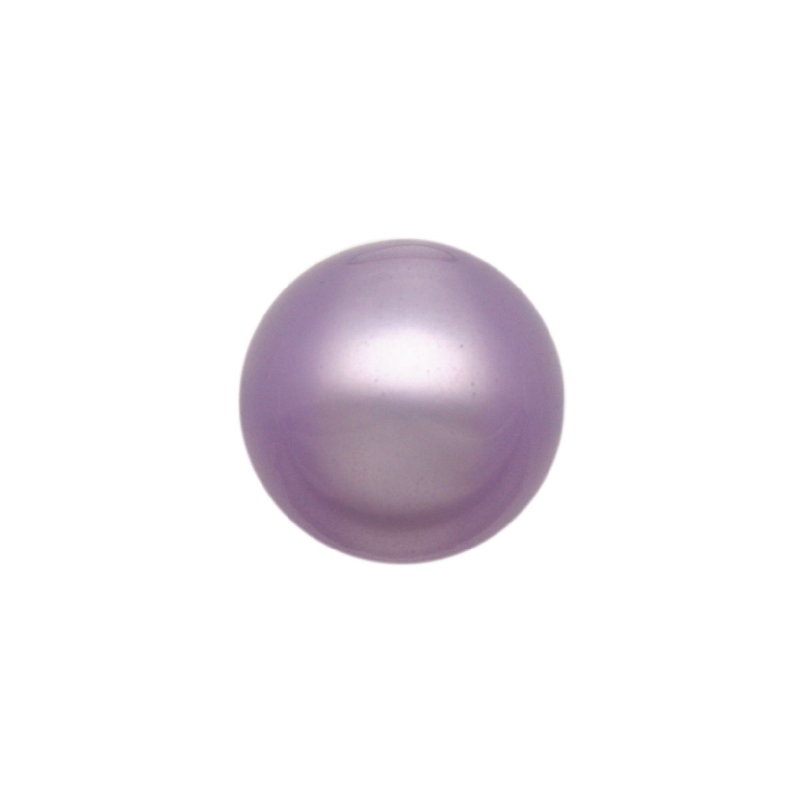 perle polaris glänzend - runde purpur 12mm | 4st