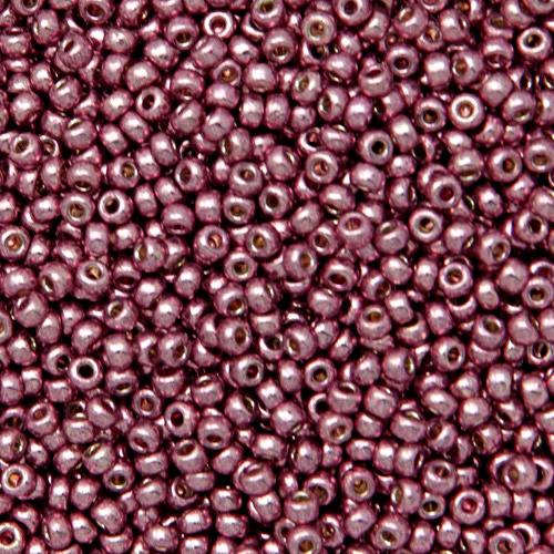 miyuki rocailles 11/0 - duracoat galvanized dusty orchid (4218) | 10gr