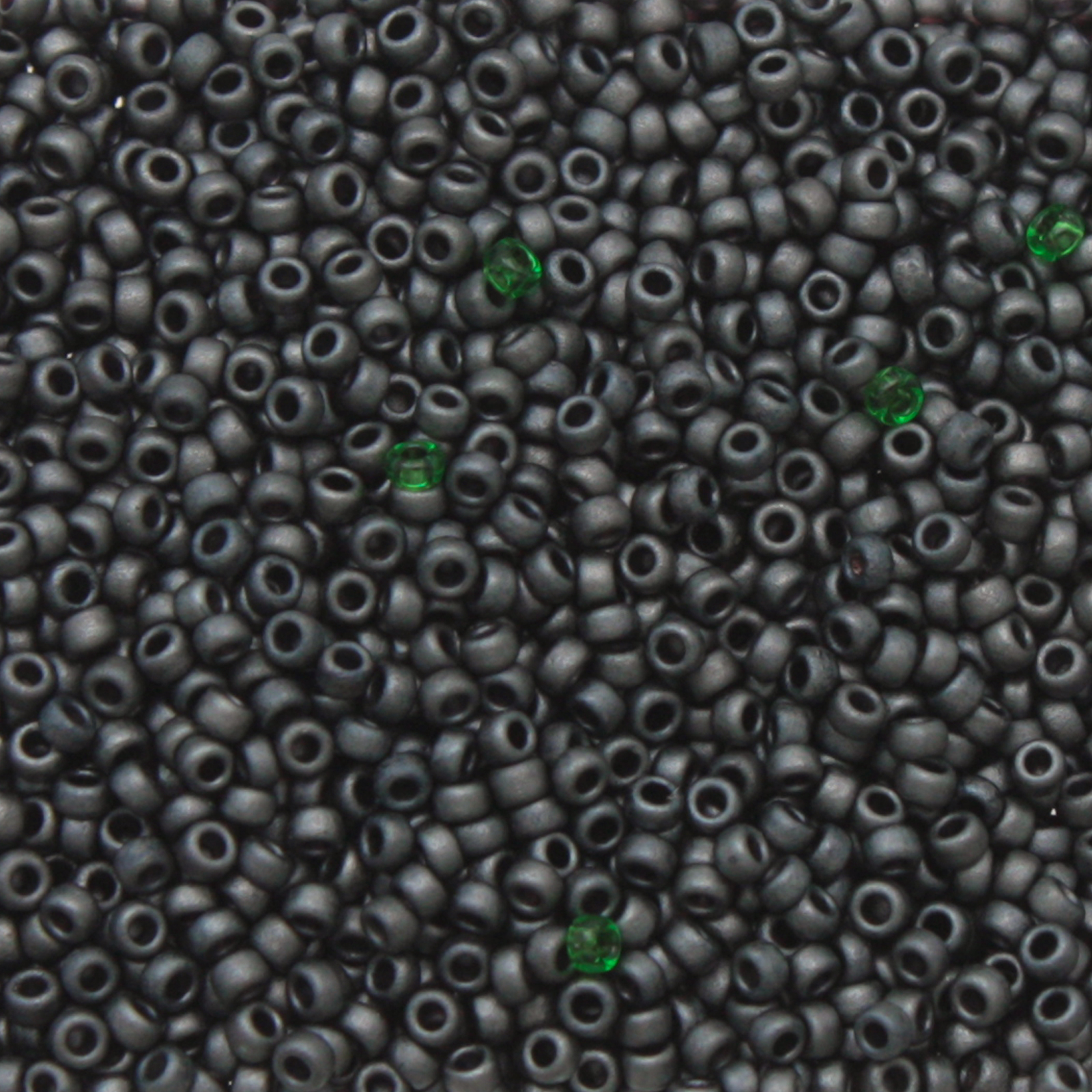 miyuki rocailles 15/0 - matte metallic slate (2065) | 10gr