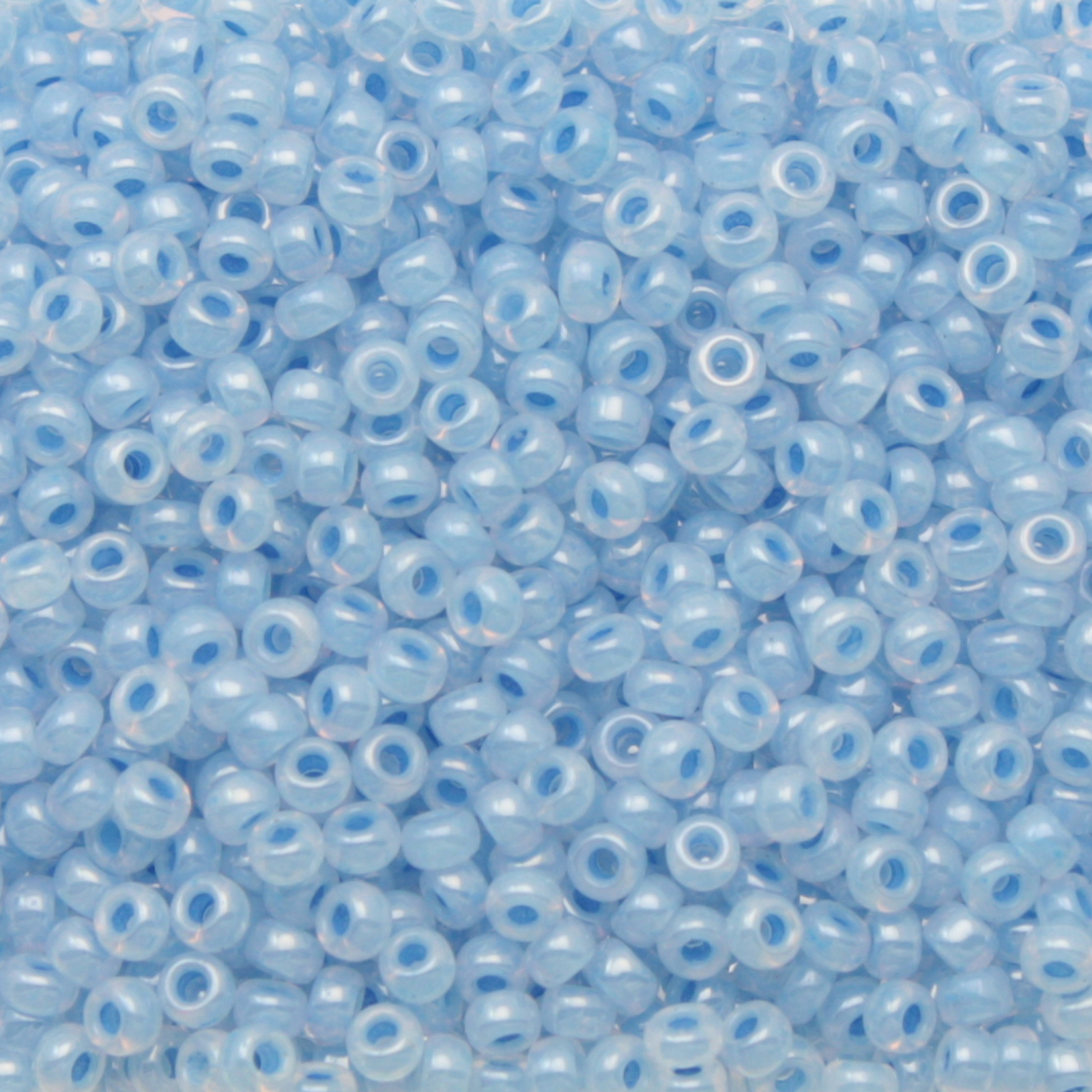 miyuki rocailles 11/0 - opaque blue ceylon (523) | 10gr