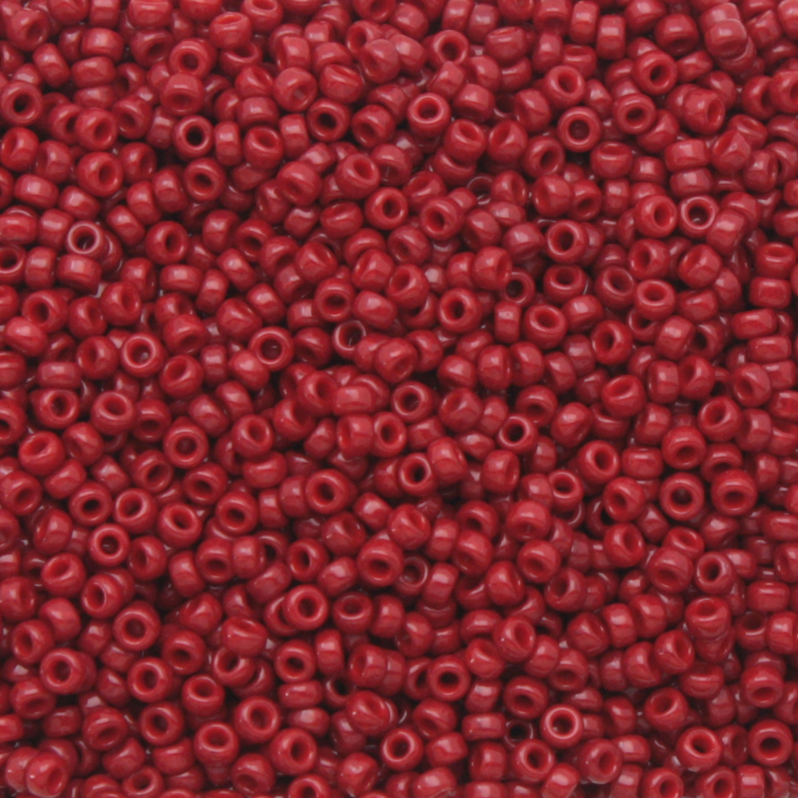 miyuki rocailles 15/0 - dyed opaque maroon (1464) | 10gr