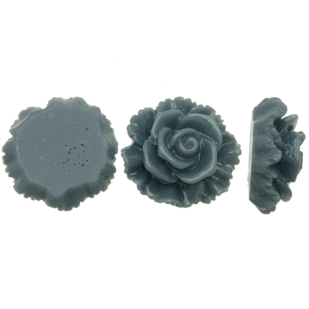 synthetische blaume cabochon grey 20mm | 8st