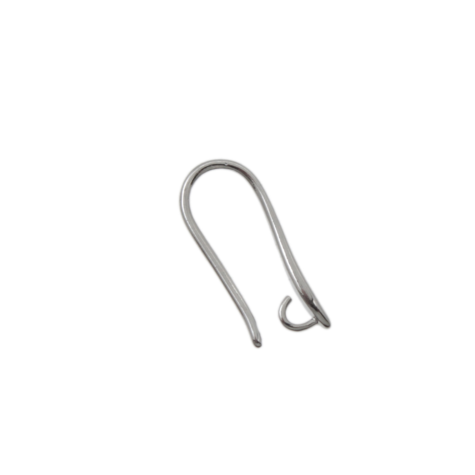 ohrhaken brisuren versilbert rhodium 20mm | 4st