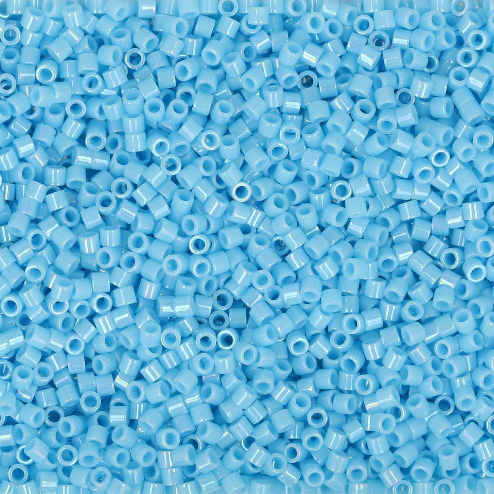 miyuki delica 15/0 - opaque sky blue luster | 5gr