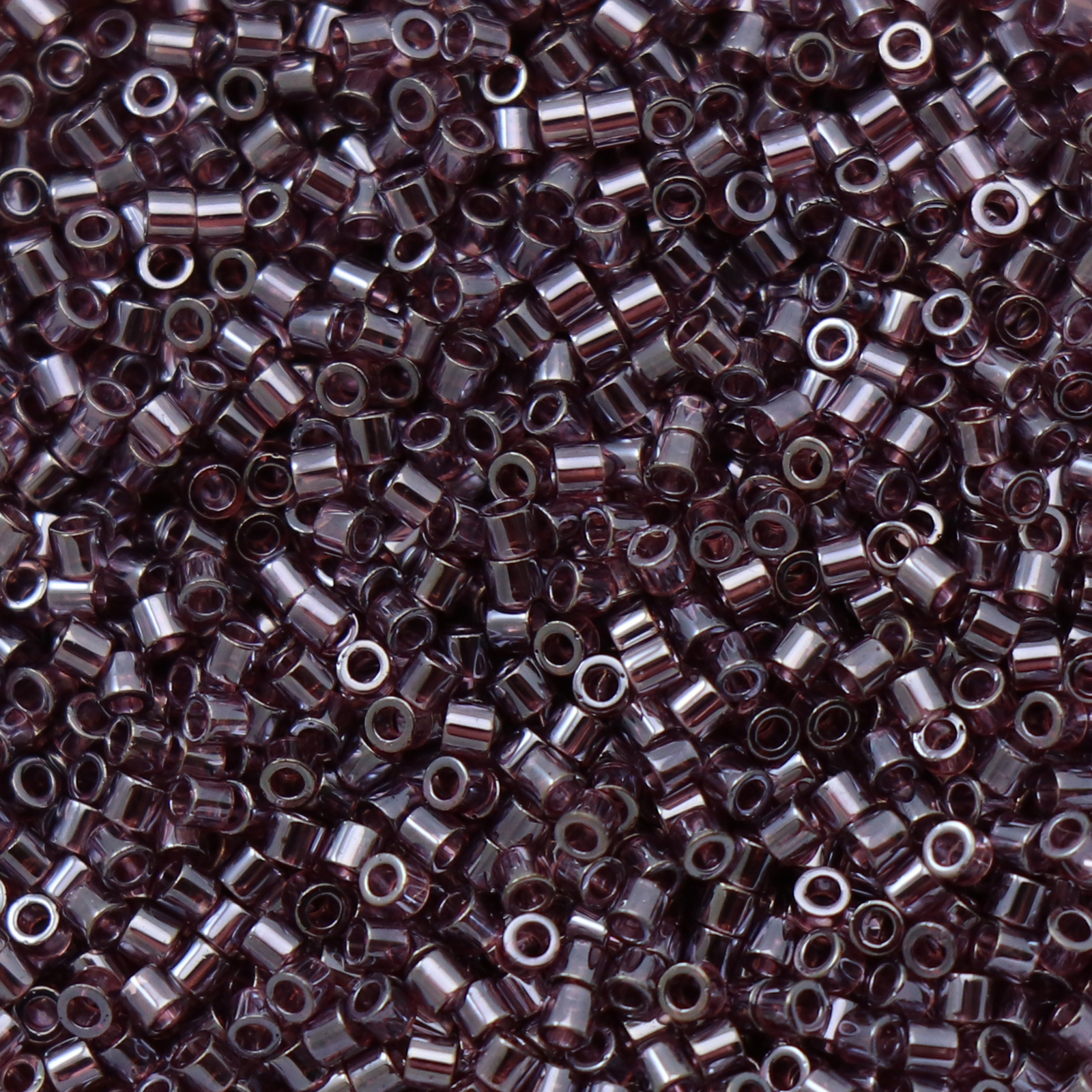 miyuki delica 15/0 - transparent mauve luster | 5gr