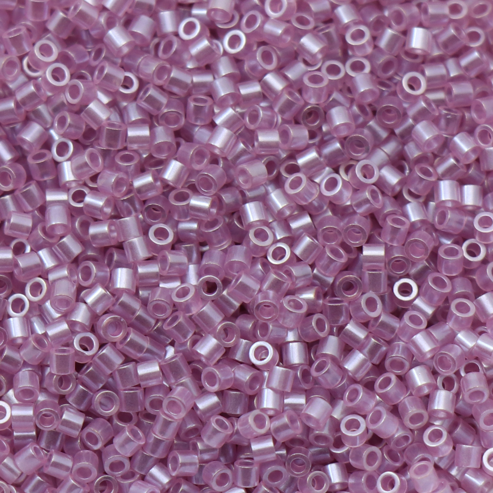 miyuki delica 15/0 - transparent light rose luster | 5gr