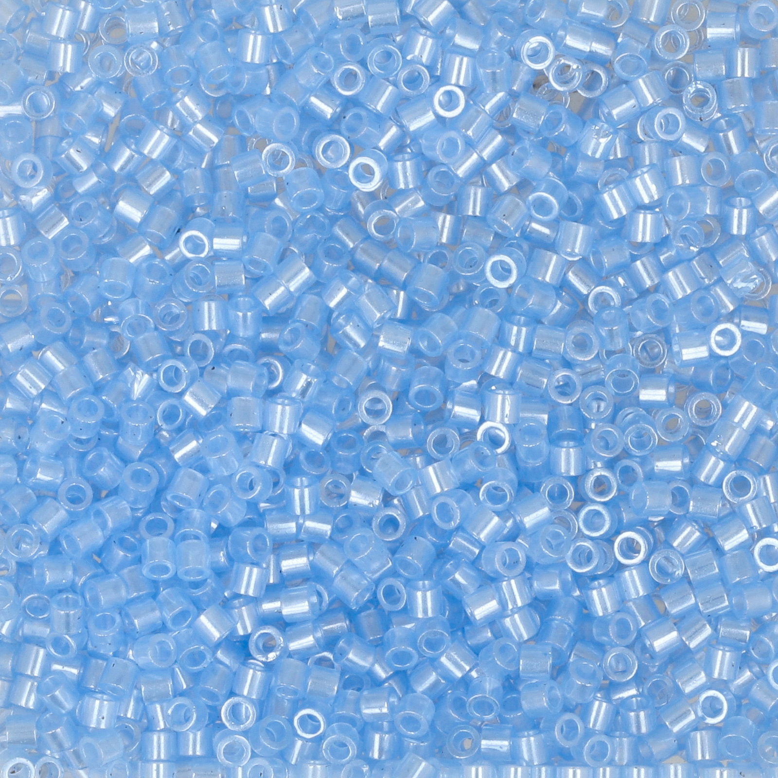 miyuki delica 15/0 transparent pale sky blue luster | 5gr