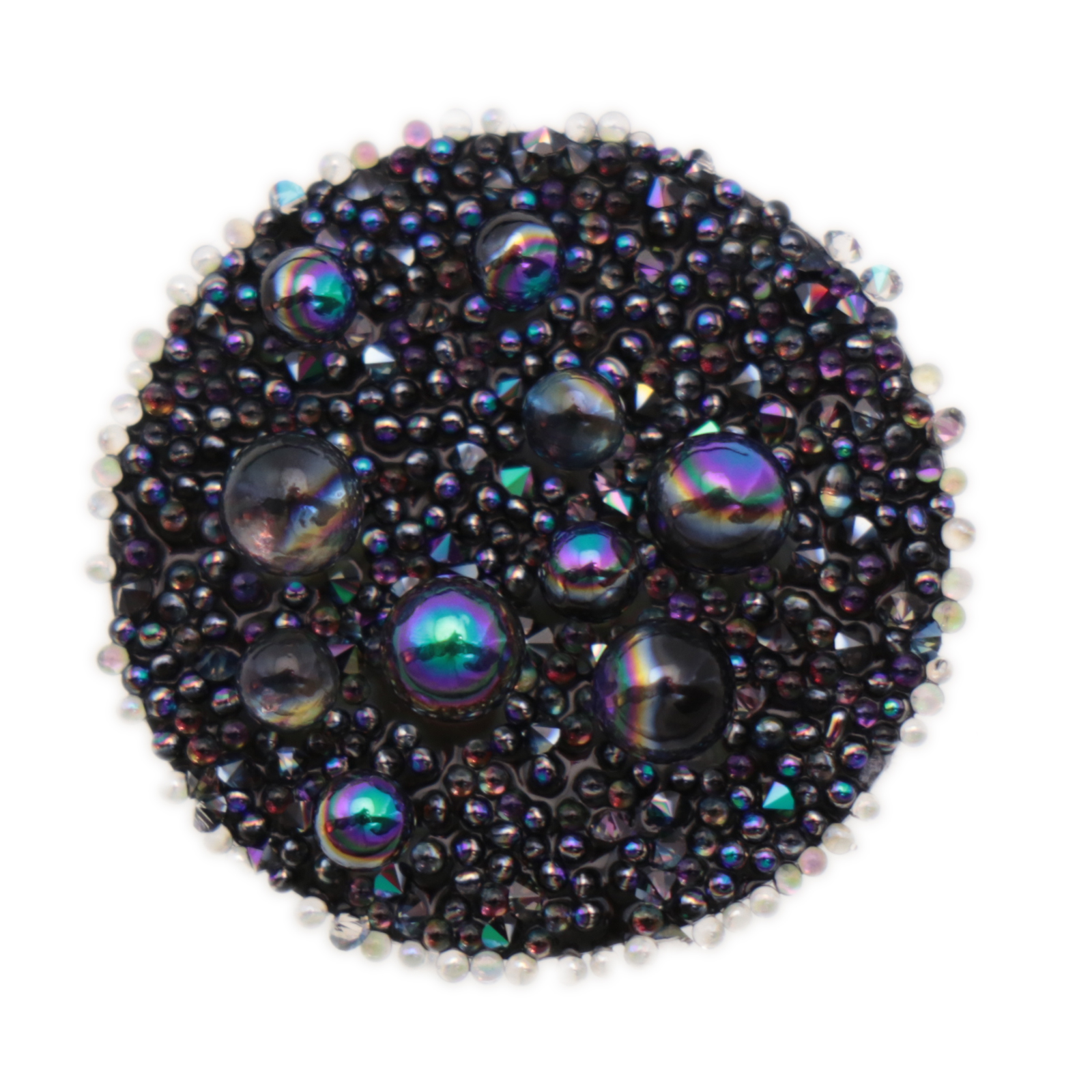 crystal galuchat - crystal paradise shine - black tondo 20mm | 1st