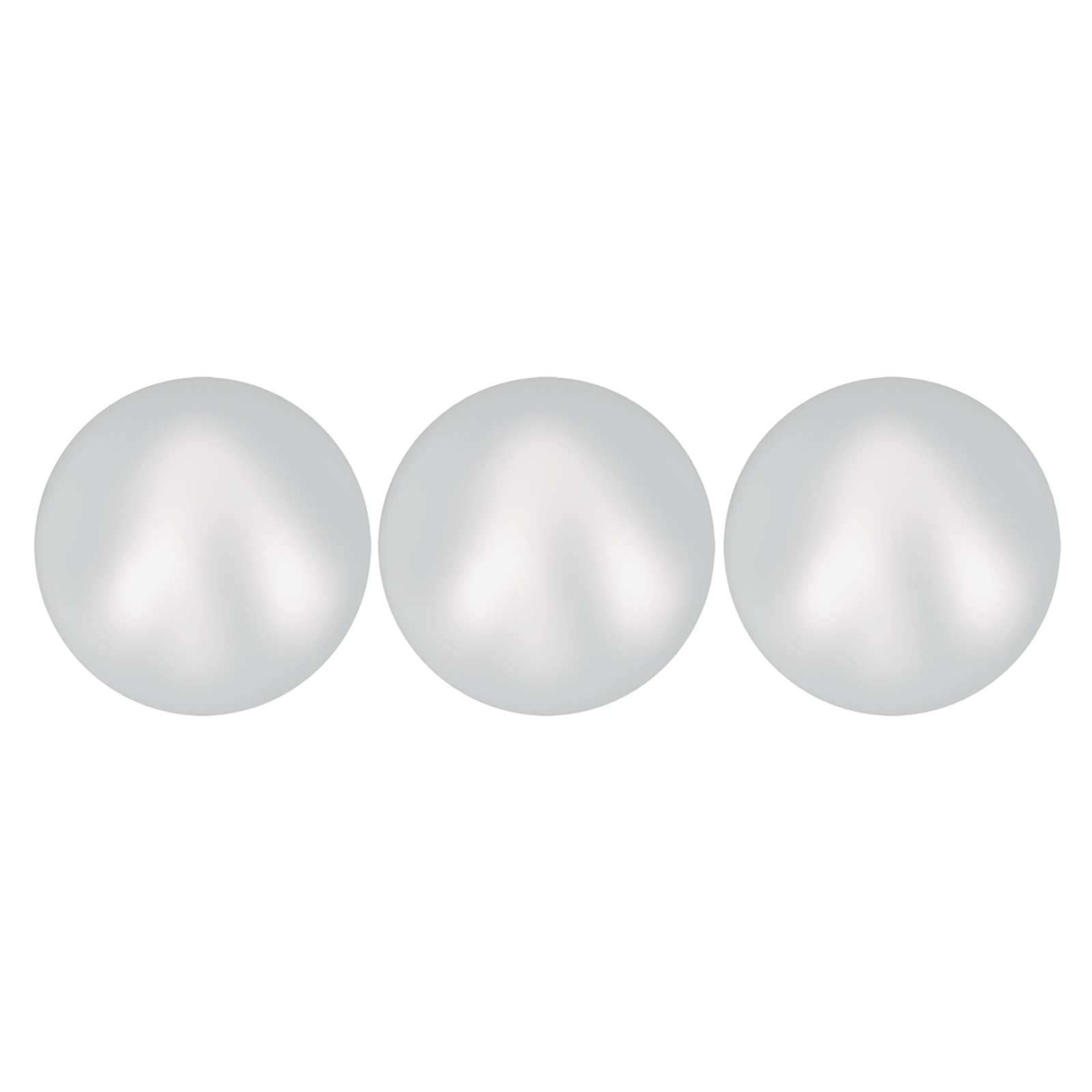 runde perlen (5810) iridiscent dove grey 10mm | 5st