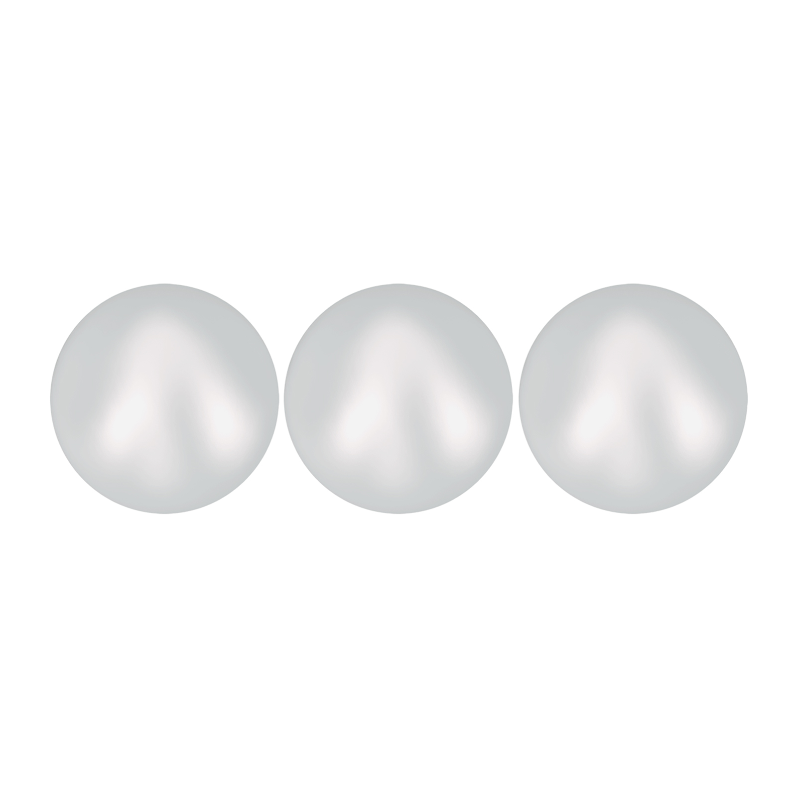 runde perlen (5810) iridiscent dove grey 8mm | 10st