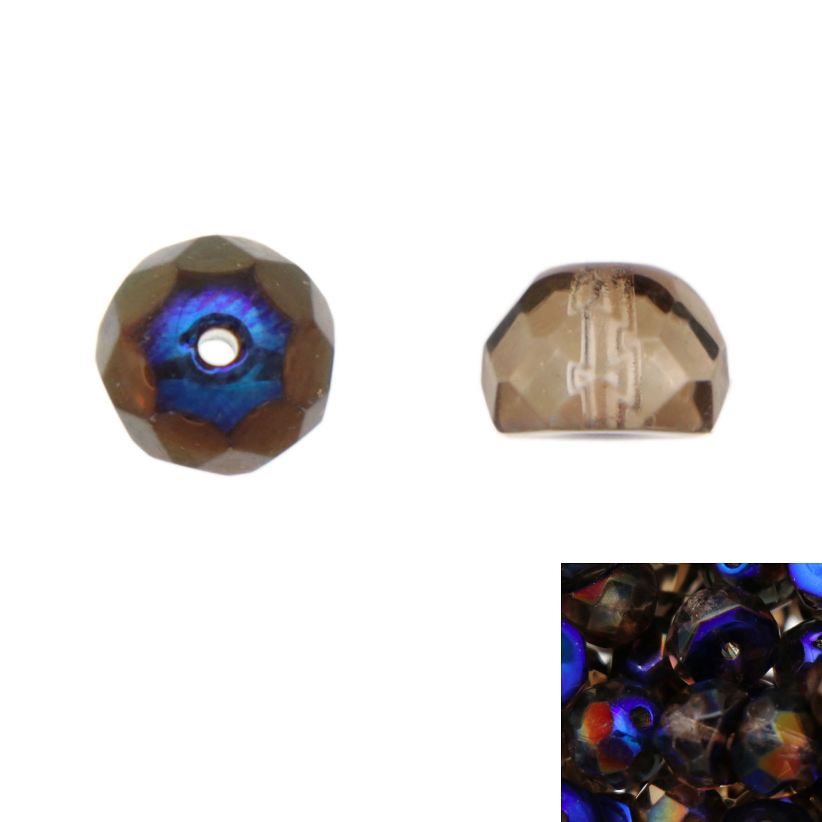 hill glasperlen crystal azuro full 8mm | 25st
