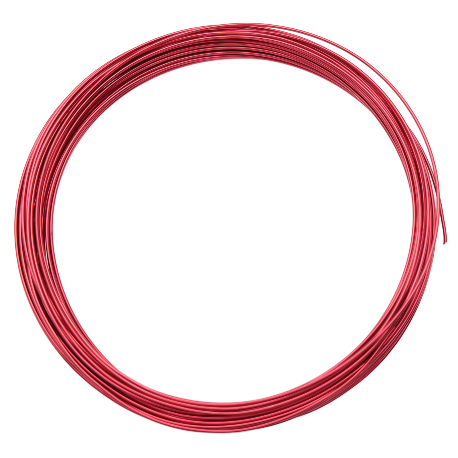 red aluminum wire - diameter 1mm - 12mt spool | 1pc