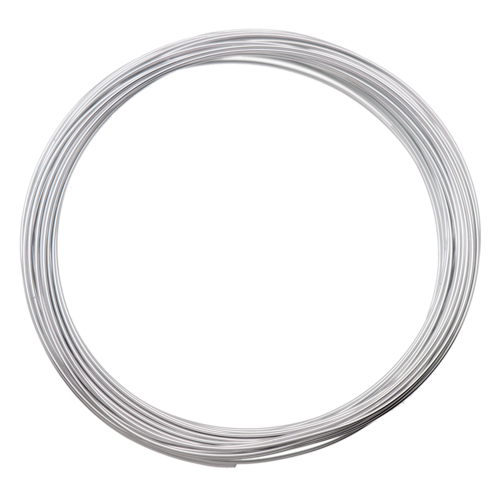 aluminium-draht silber - durchmesser 1mm - spule 12mt | 1st