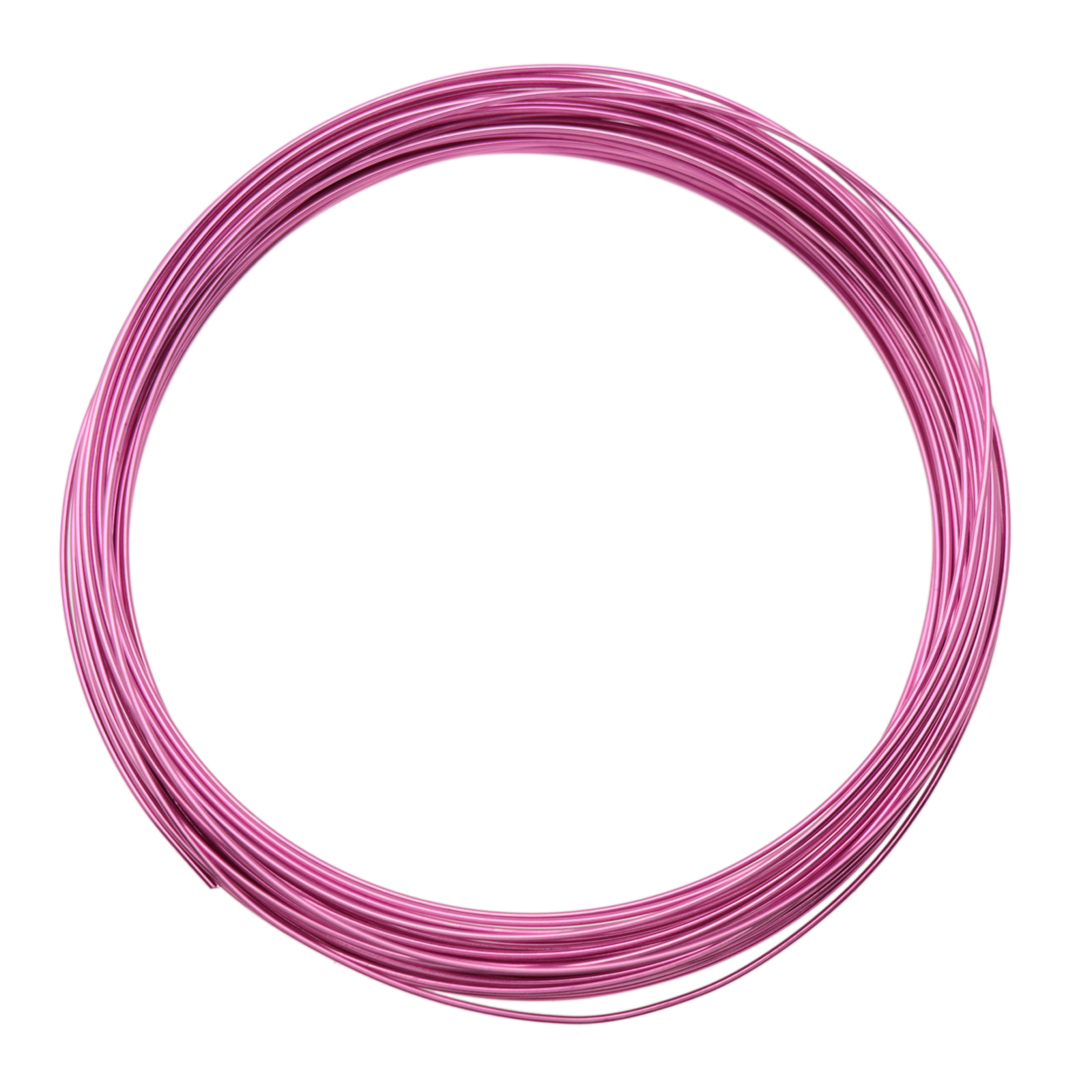 fuchsia aluminum wire - diameter 1mm - 12mt spool | 1pc