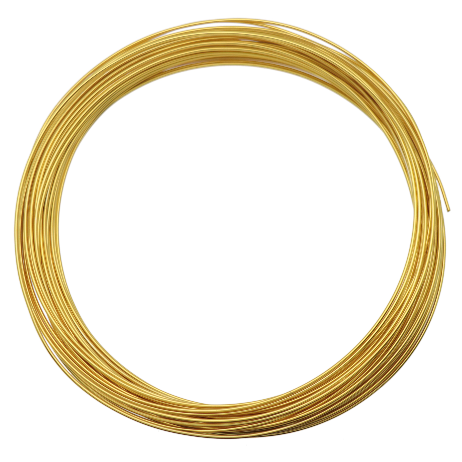 light gold aluminum wire - diameter 1mm - 12mt spool | 1pc