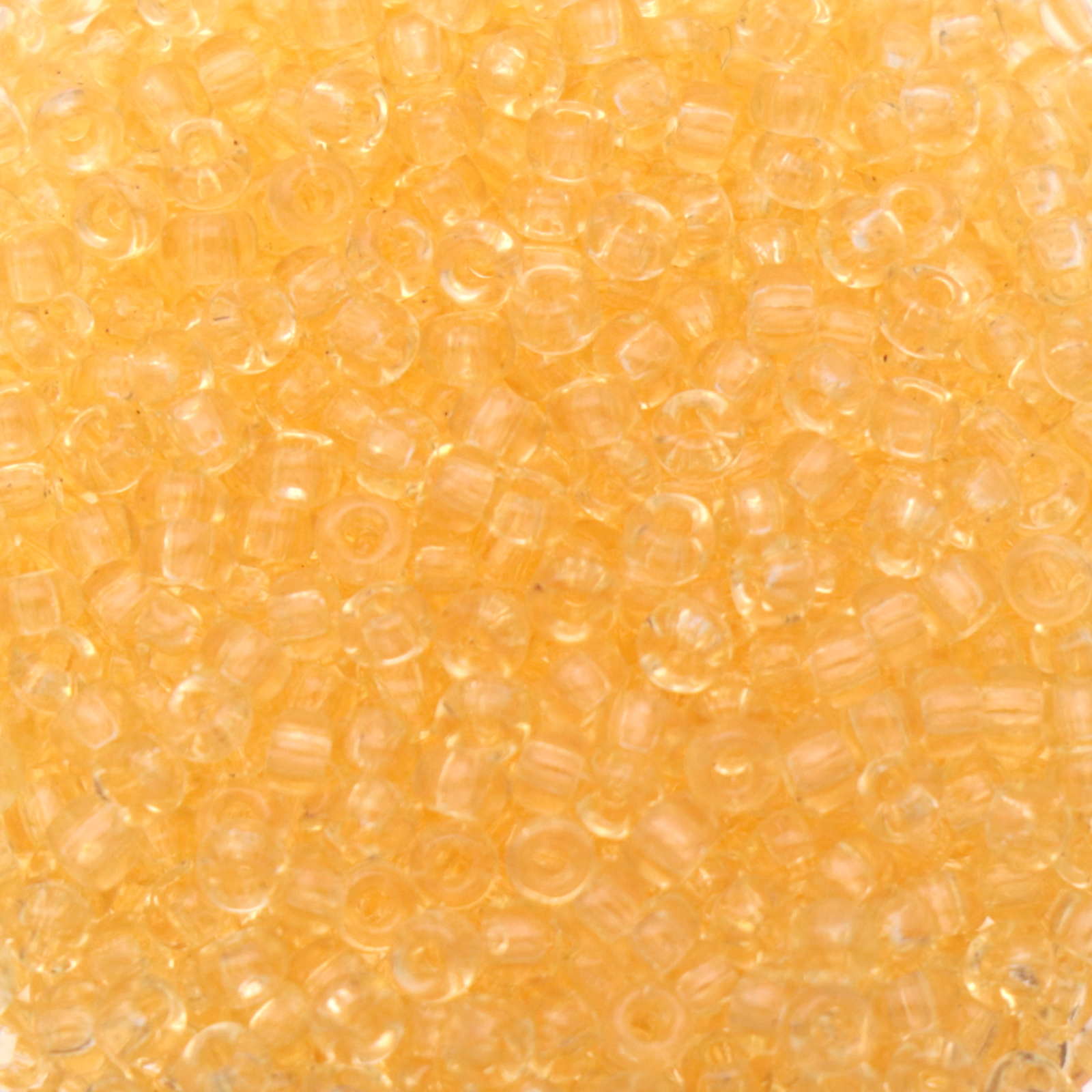 miyuki rocailles 11/0 - transparent pale topaz (132l) | 10gr