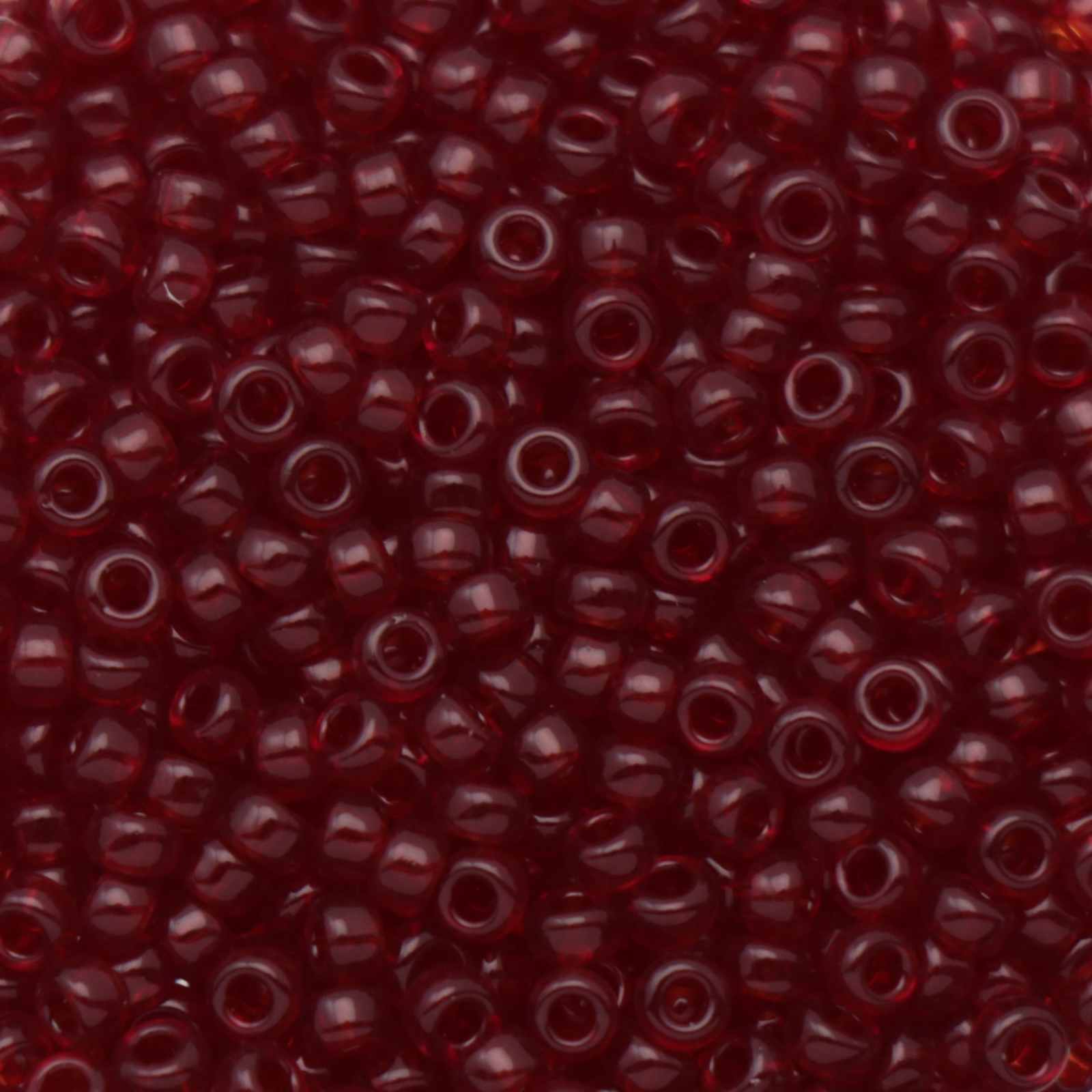 miyuki rocailles 11/0 - transparent dark ruby (141d) | 10gr