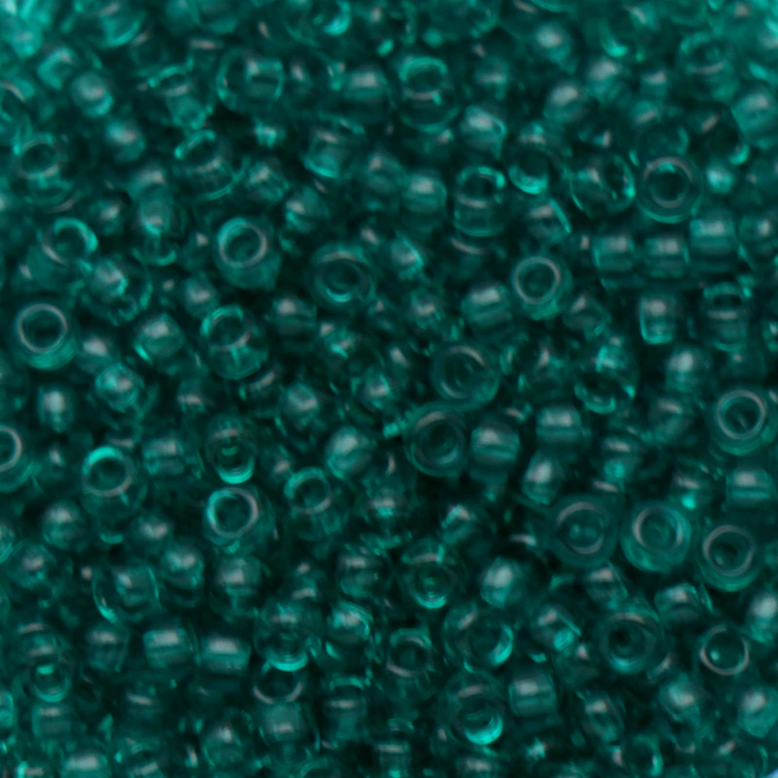 miyuki rocailles 11/0 - transparent teal (2405) | 10gr