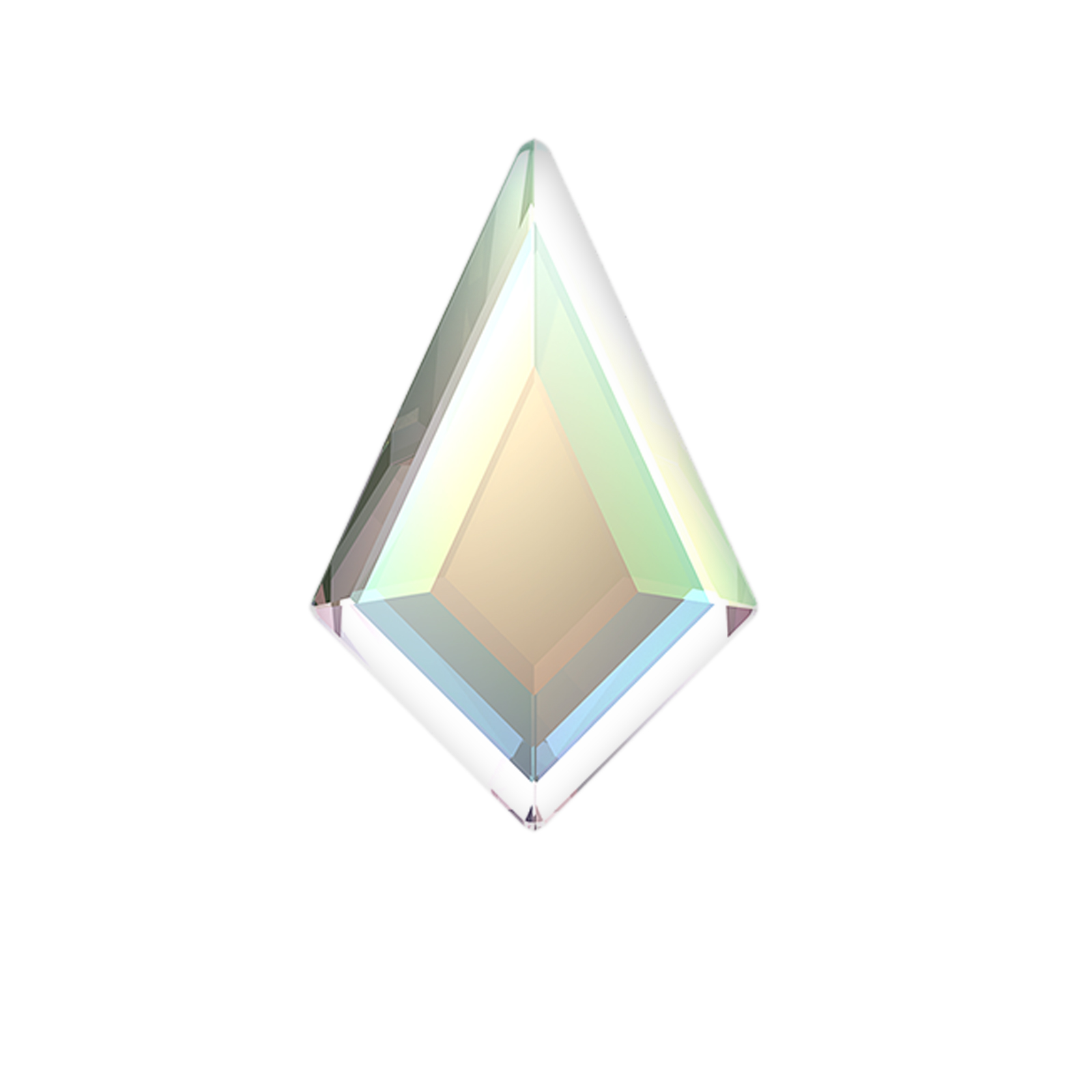 kite hotfix (2771) crystal ab 8,6x5,6mm | 4pc