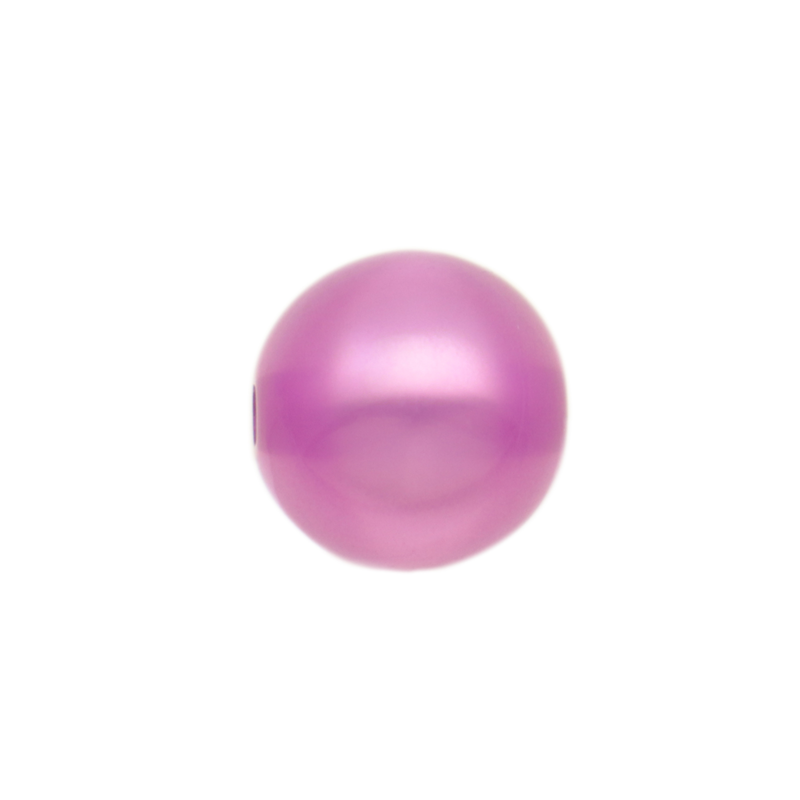 perle polaris glänzend - runde azalee 10mm | 8st