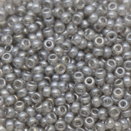 miyuki rocailles 11/0 - luster silver grey (526) | 10gr