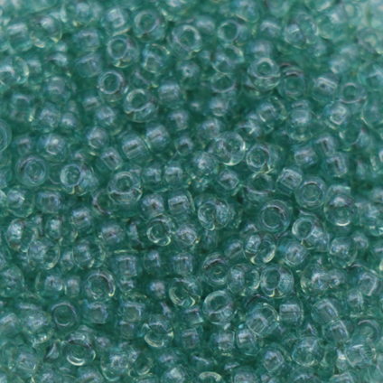 miyuki rocailles 11/0 - luster transparent sea foam (2445) | 10gr