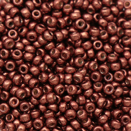 miyuki rocailles 11/0 - duracoat galvanized dark berry (4212) | 10gr