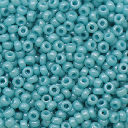 miyuki rocailles 11/0 - luster opaque turquoise green (2470) | 10gr